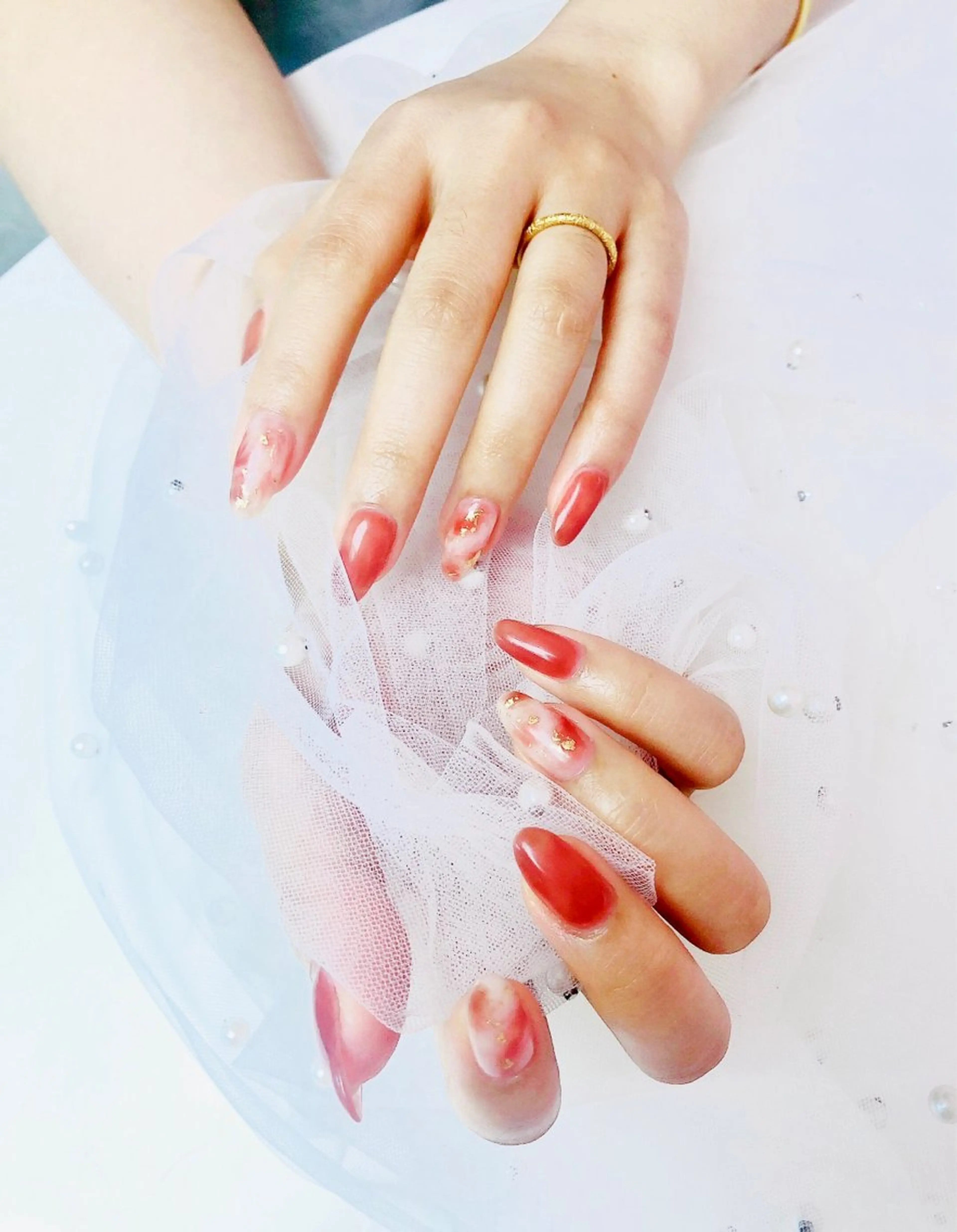 ネイル ニュアンスネイル SUNNY セイのネイルデザイン