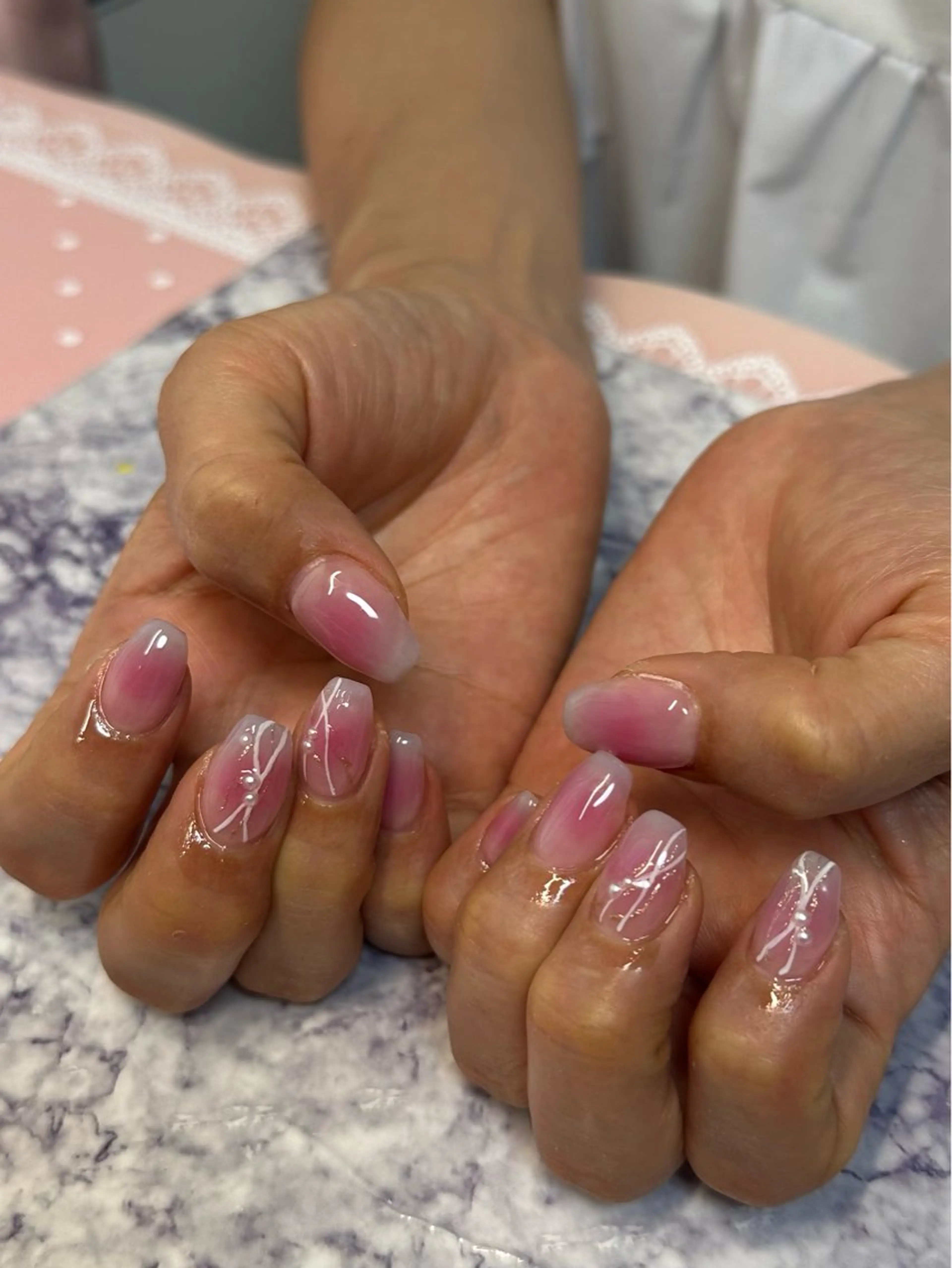 ネイル ハンドネイル フットネイル Pretzels🥨 【プレッツェル】ミウのネイルデザイン