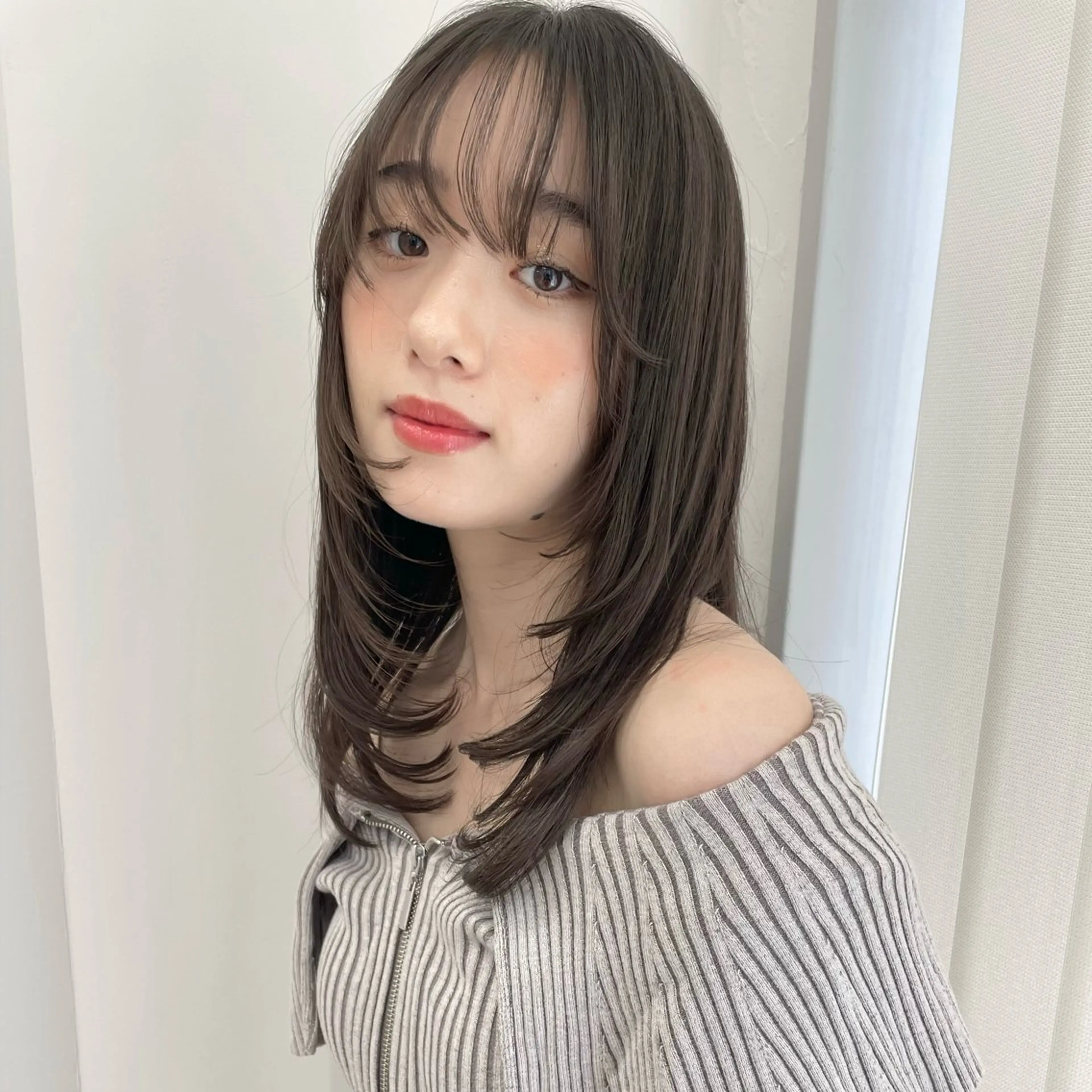 セミロング カラー むらた あさのマツエク・マツパデザイン