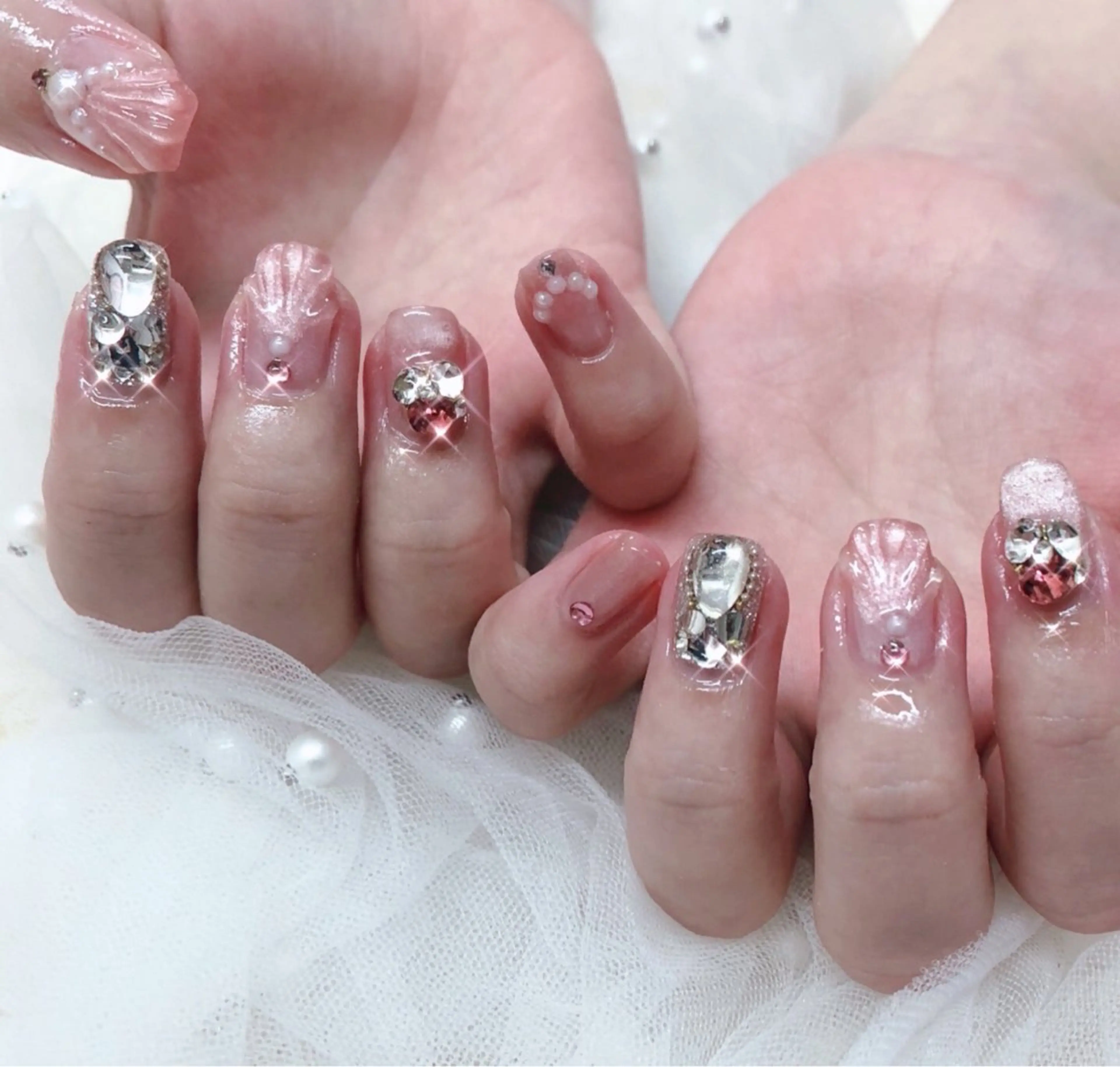 ネイル べっ甲ネイル フットネイル マグネットネイル オフィスネイル スカルプネイル ハンドネイル ハンドケア 大門浜松町 ネイルのネイルデザイン