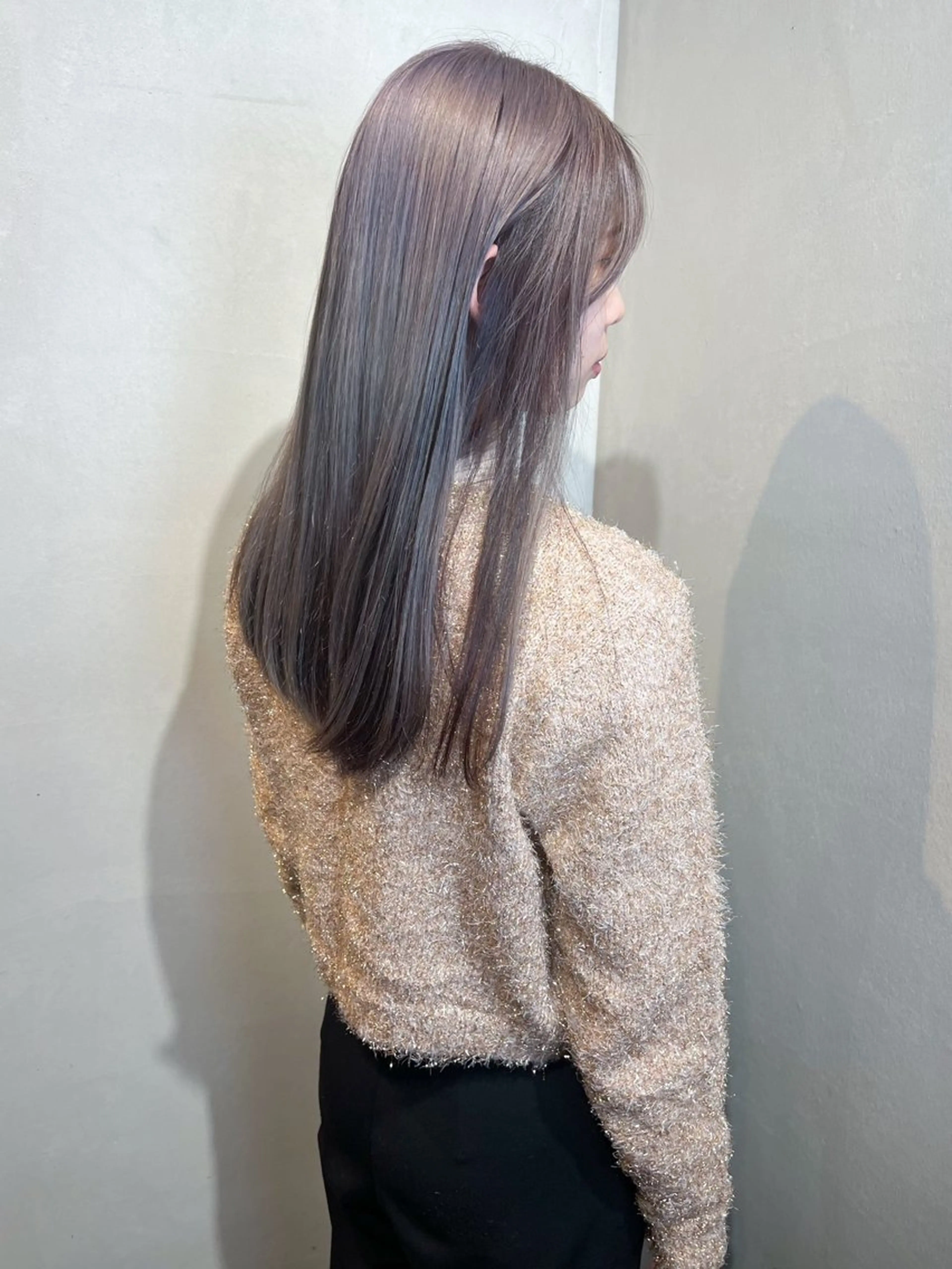 セミロング カラー ヘアカラー Aya/四条烏丸/ インナーカラーのヘアスタイル