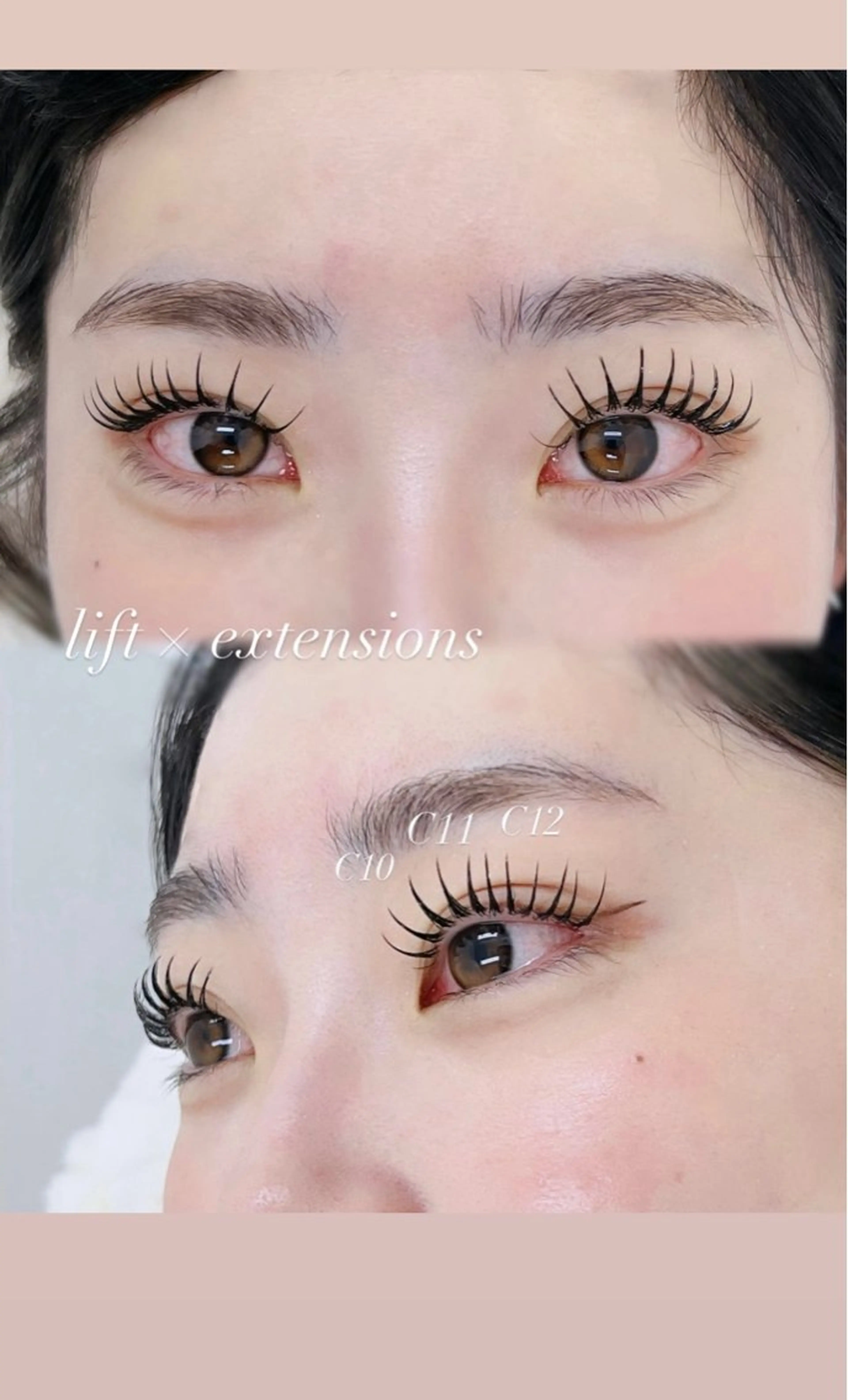 マツエク・マツパ EYELA 桃華💎のマツエク・マツパデザイン