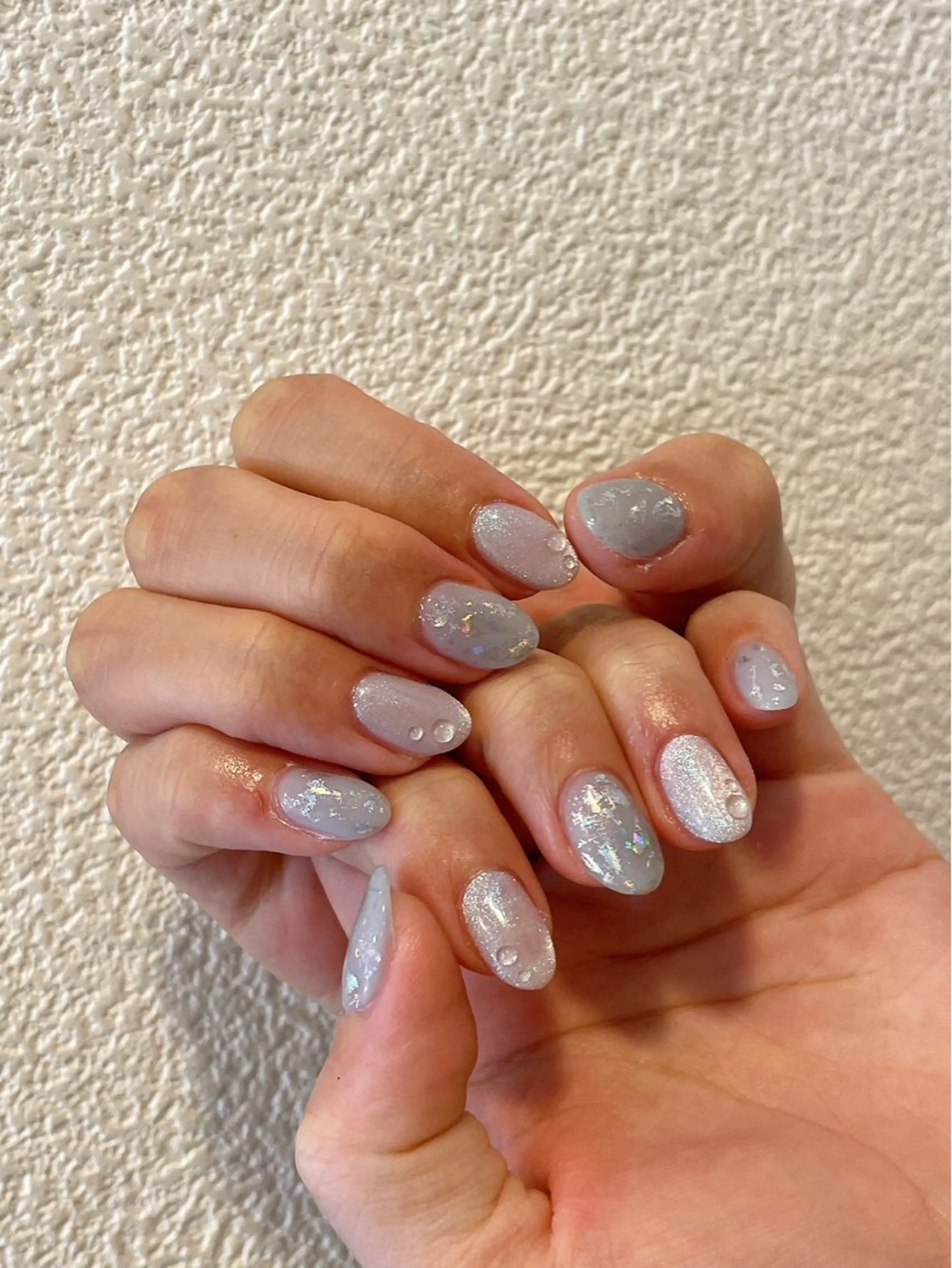 ネイル オーロラネイル フットネイル フレンチネイル ジェルネイル マグネットネイル ハンドネイル kiki nail &brow二子玉川の眉毛・アイブロウイメージ