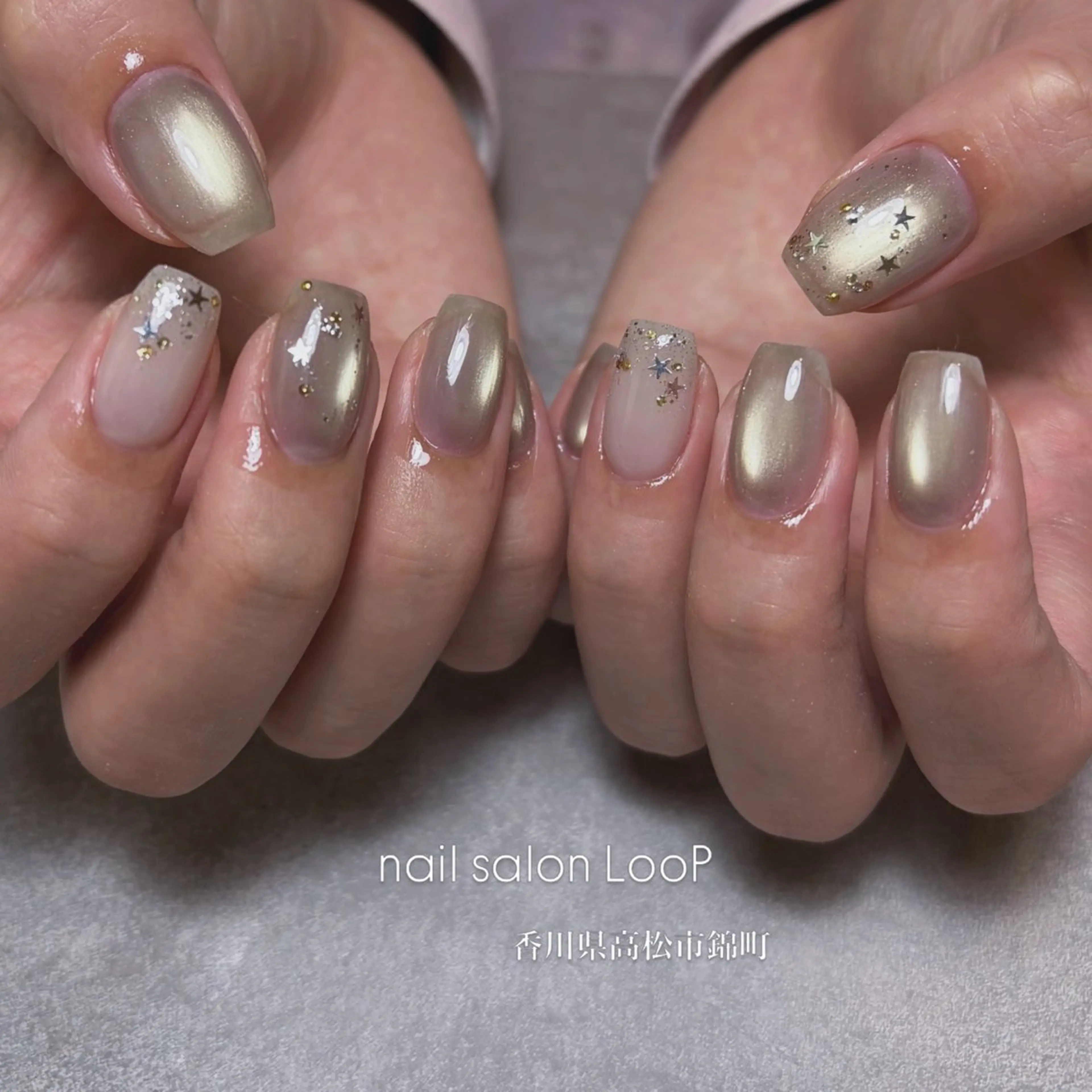 ネイル ハンドネイル LooP riho / nuanceのネイルデザイン