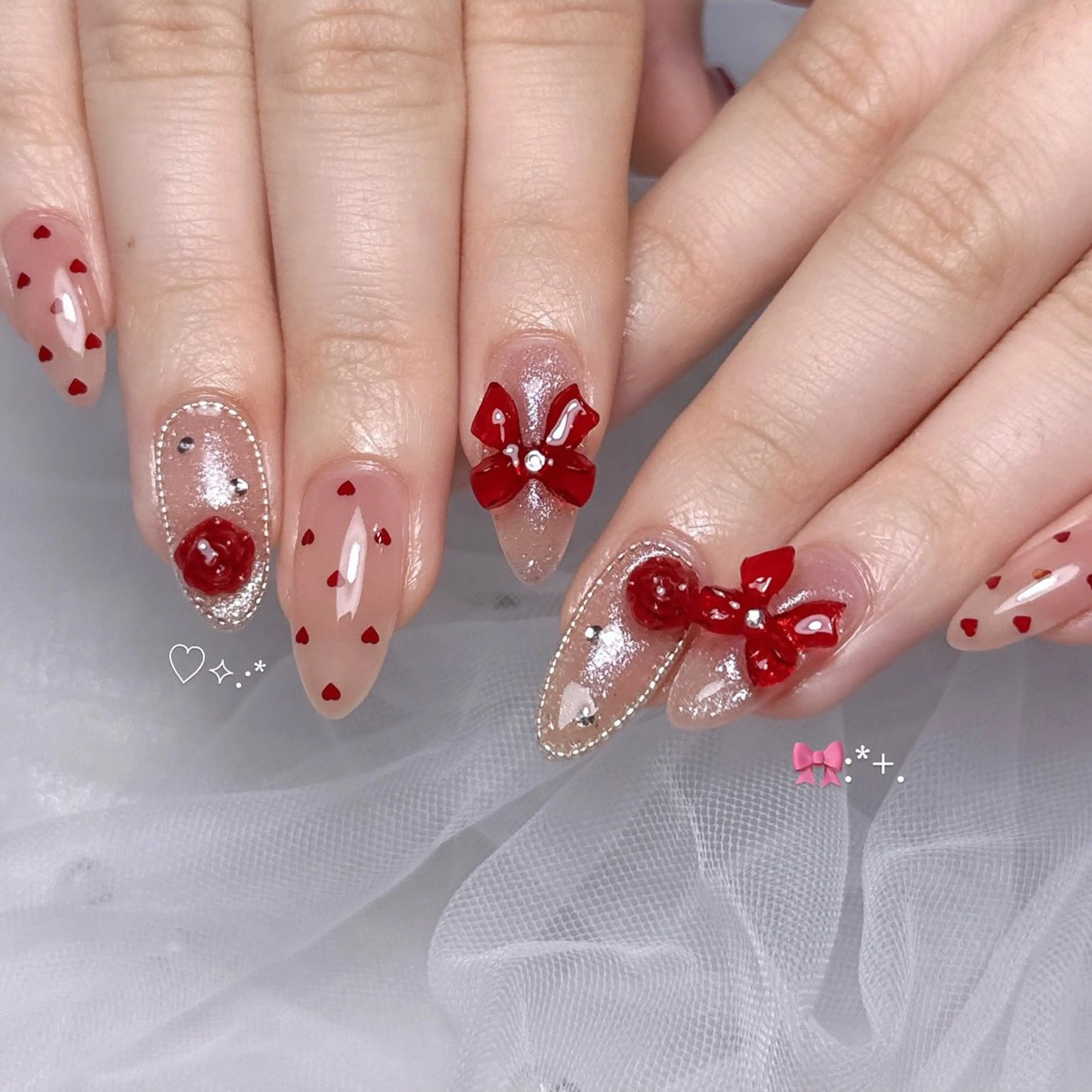 ネイル ハンドネイル Leliennail 🎀ハシグチのネイルデザイン