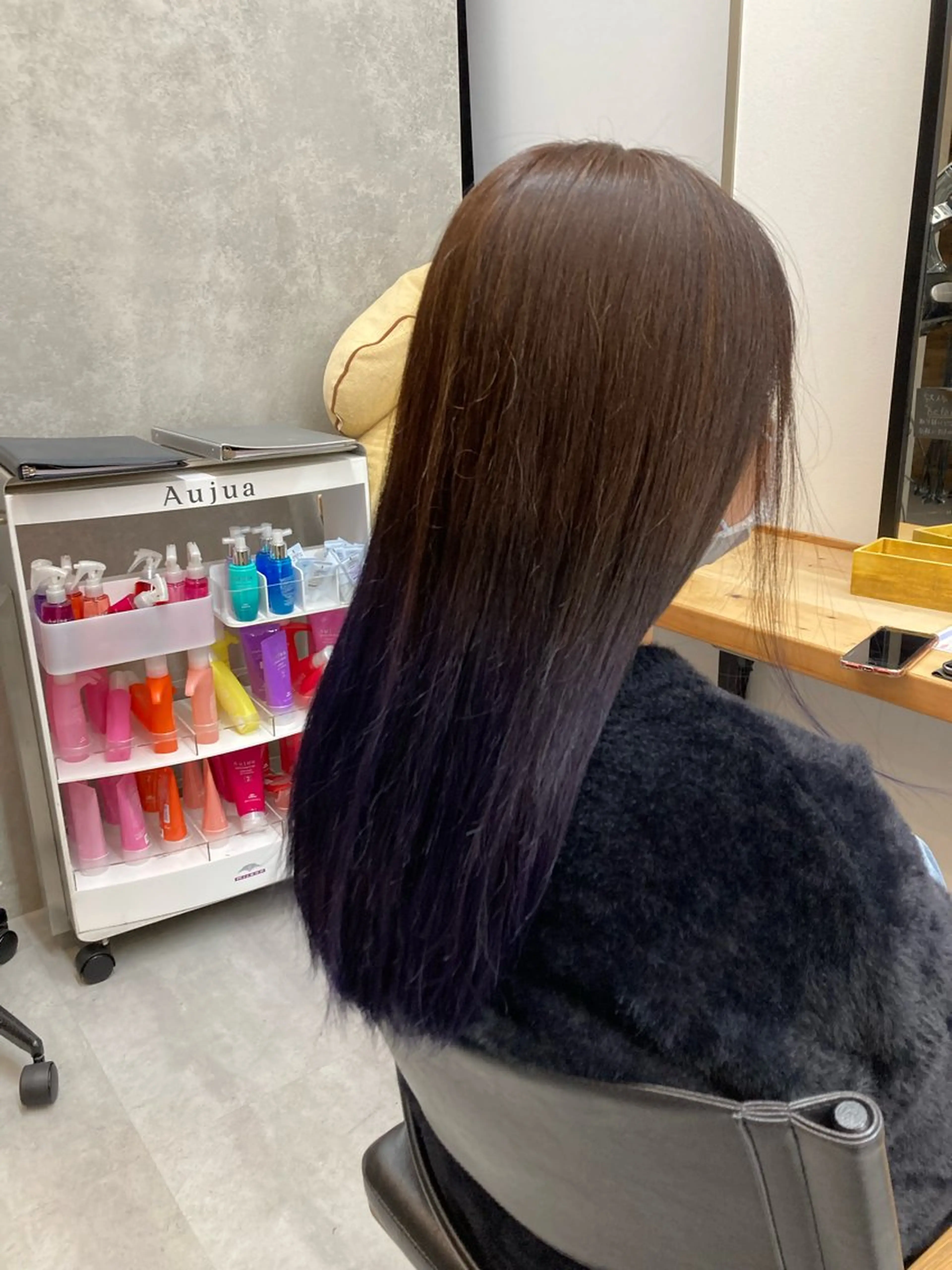 カラー ブリーチ 樋口 江理香のヘアスタイル