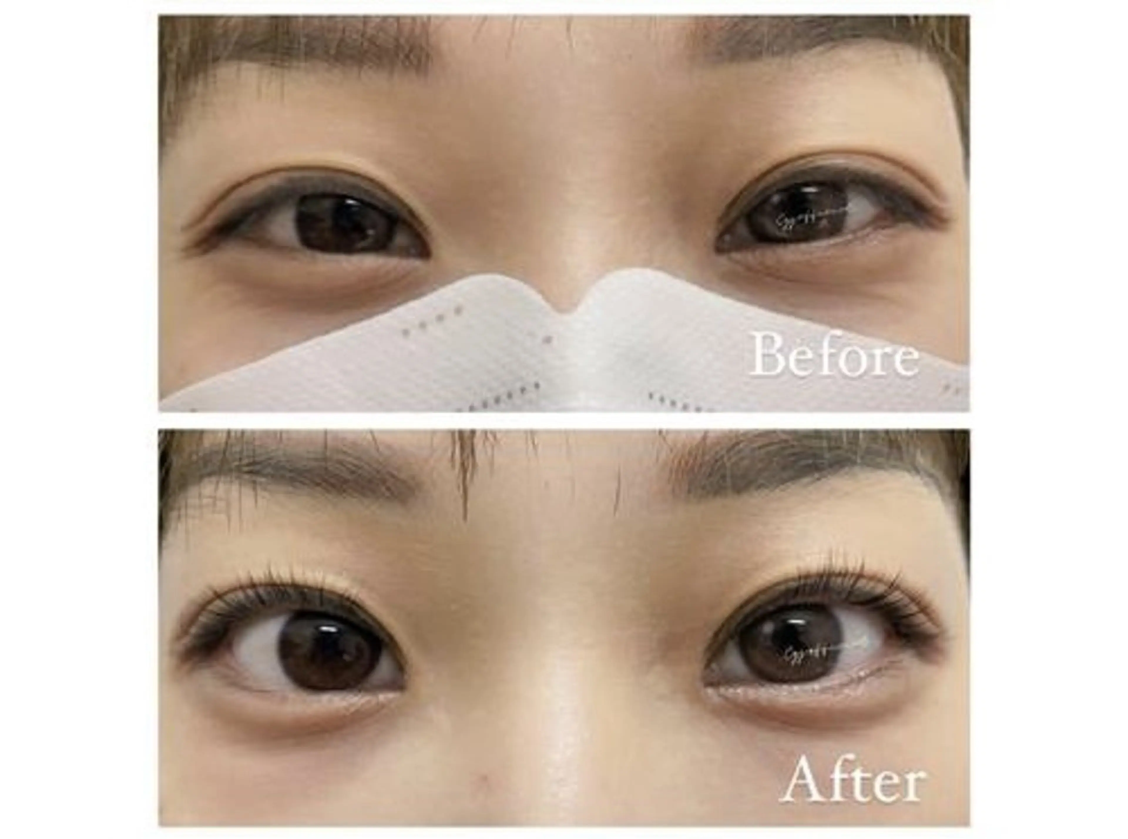 マツエク・マツパ 一重×まつ毛パーマ ベルス· アイラッシュのマツエク・マツパデザイン