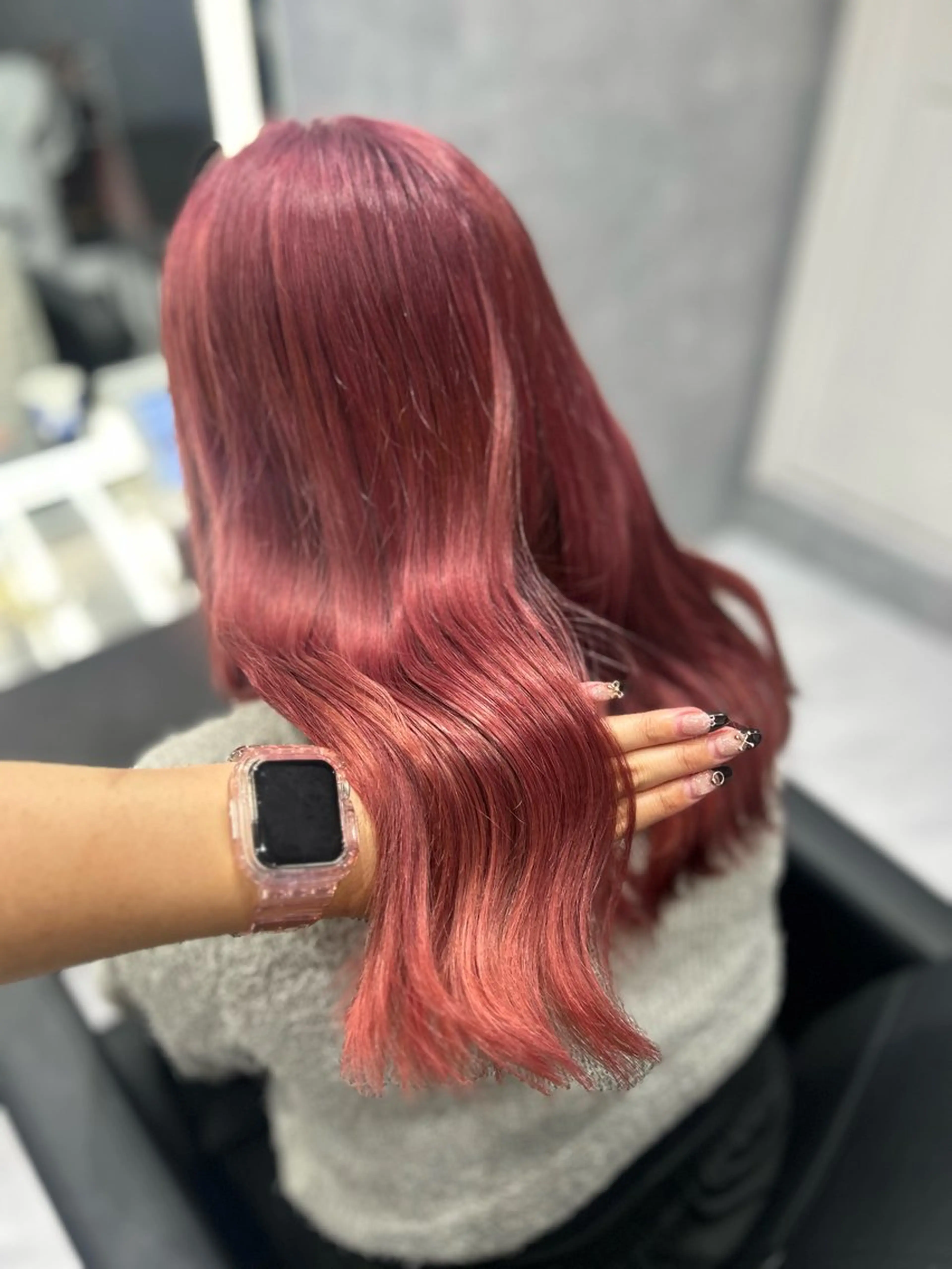 ロング 森下 ゆきなのヘアスタイル