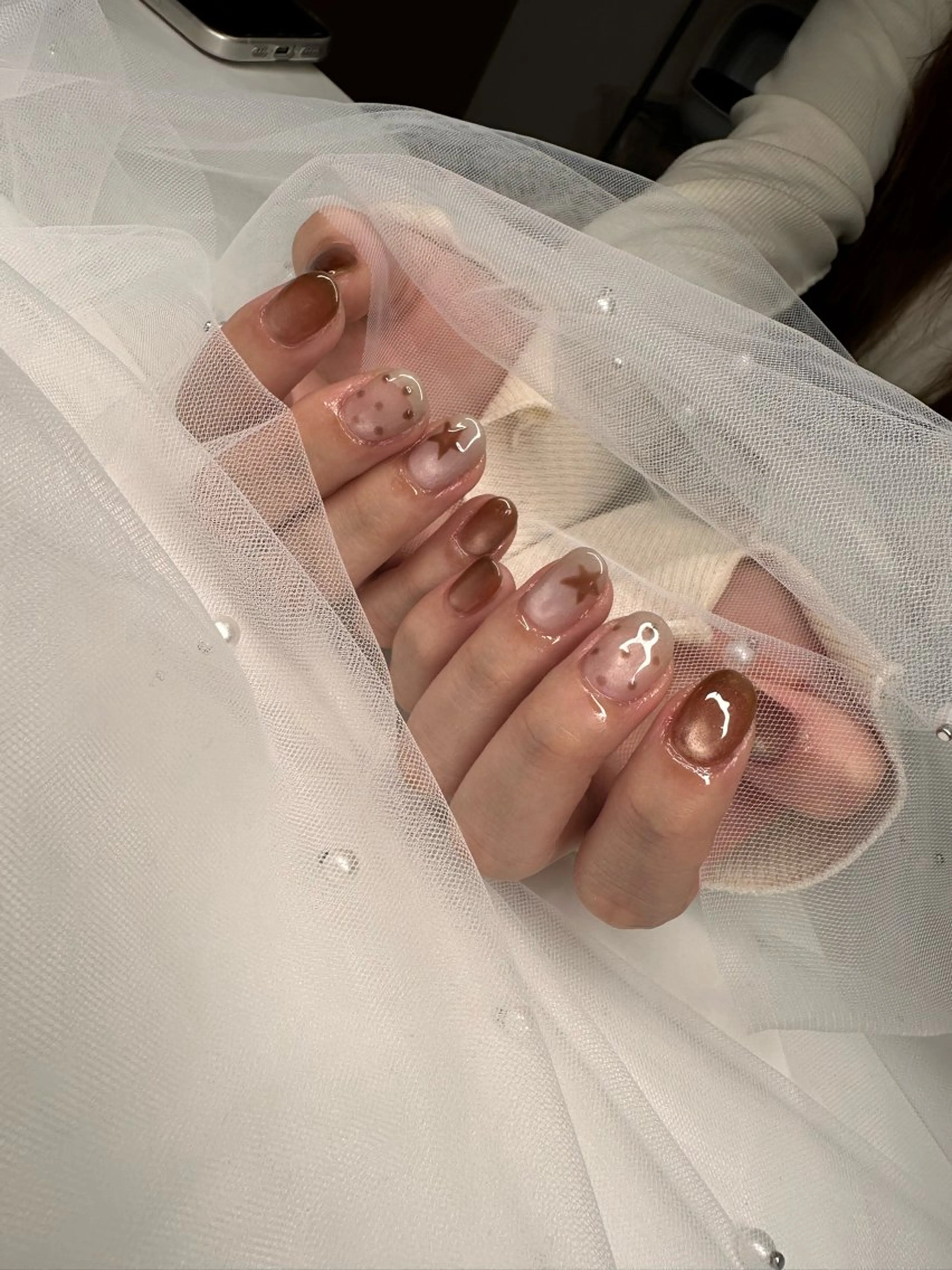 ショート 北村 澪のネイルデザイン