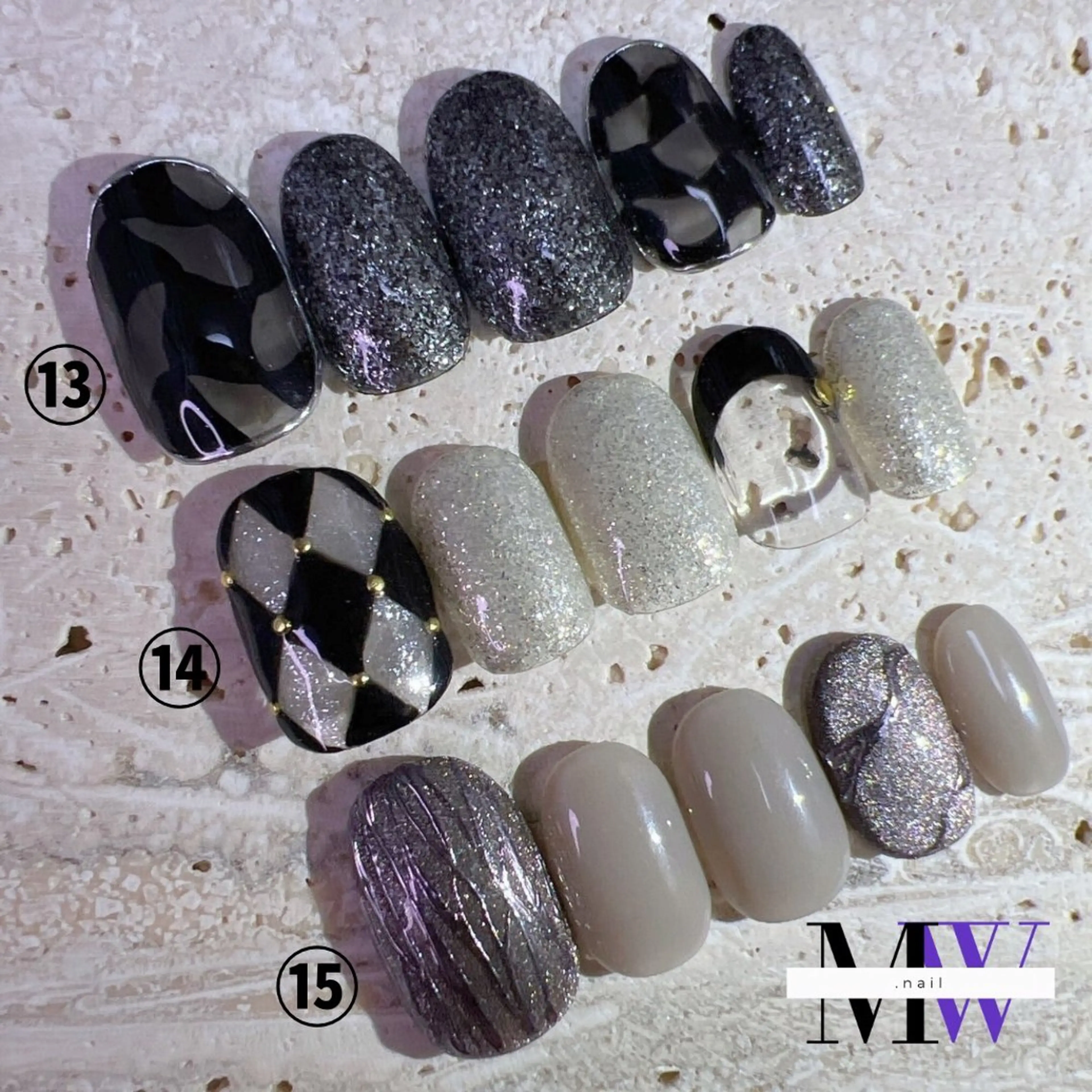 ネイル アートネイル ハンドネイル MW .nailのネイルデザイン