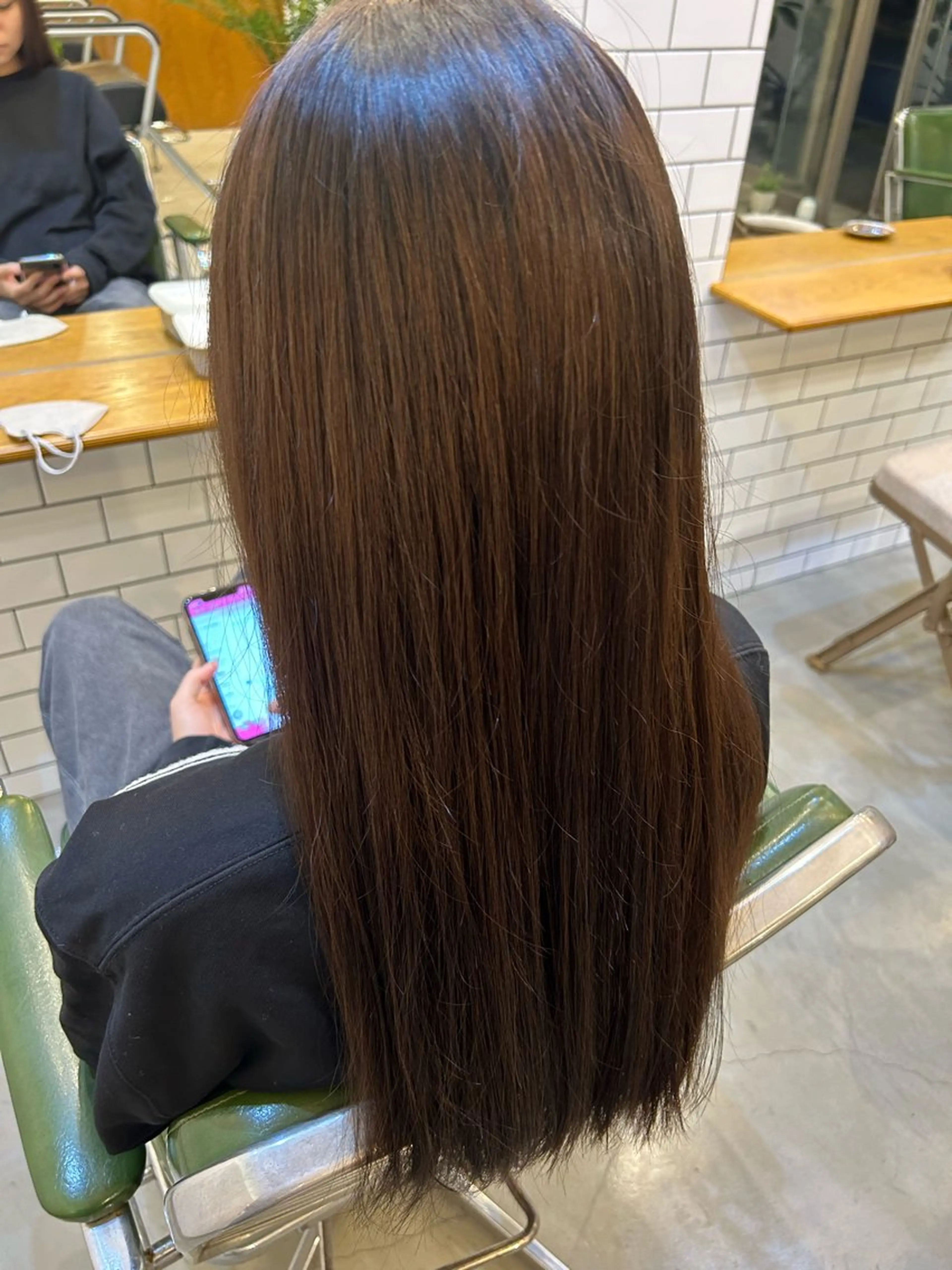 セミロング aen parlor所属・💐レイヤー/ 暖色/りゅーき💐のヘアスタイル