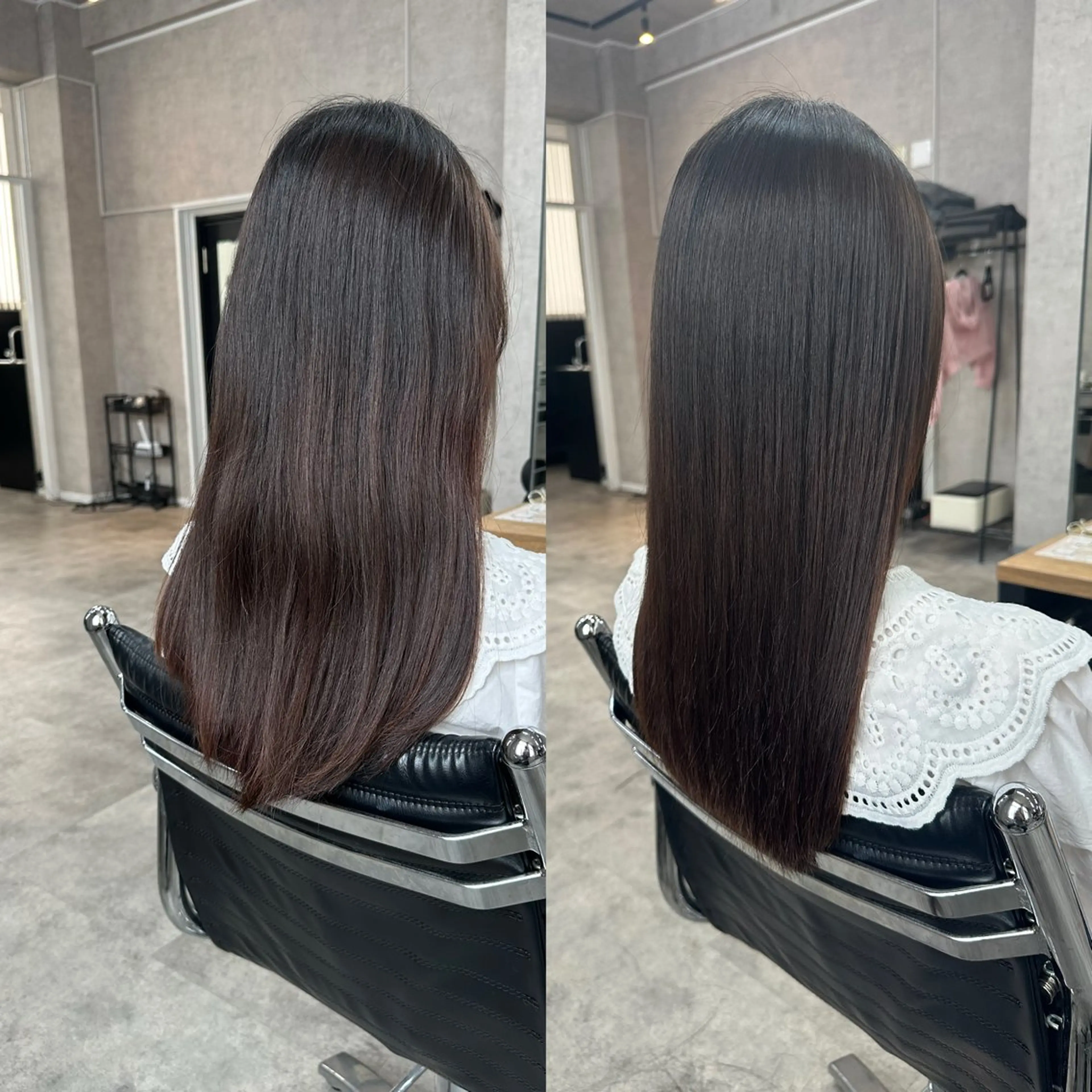 ロング カラー 【縮毛矯正髪質改善】 中山健太のヘアスタイル