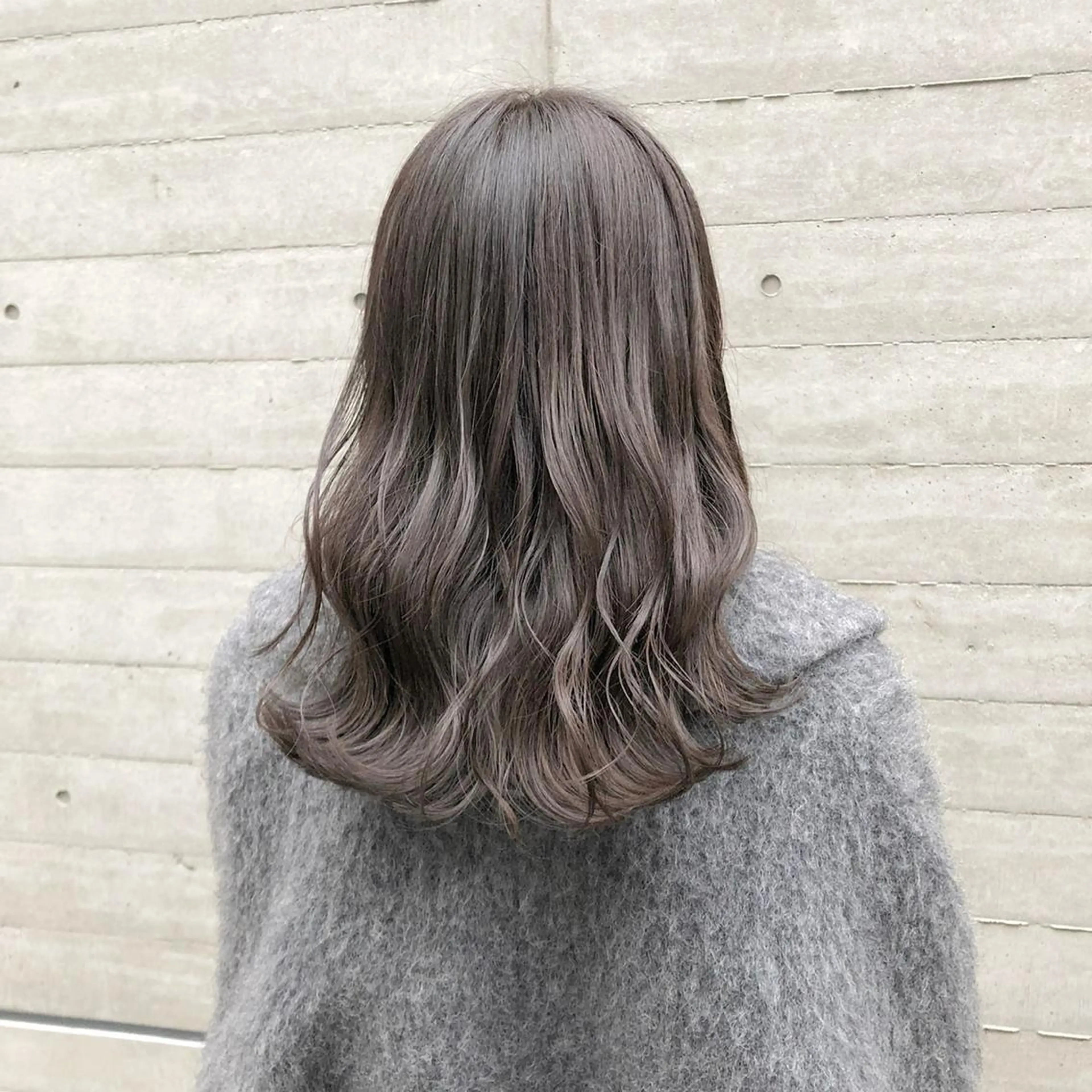 セミロング カット ヘアカラー トリートメント ✨透明感カラー/縮毛 恵比寿HAYATO✨のヘアスタイル