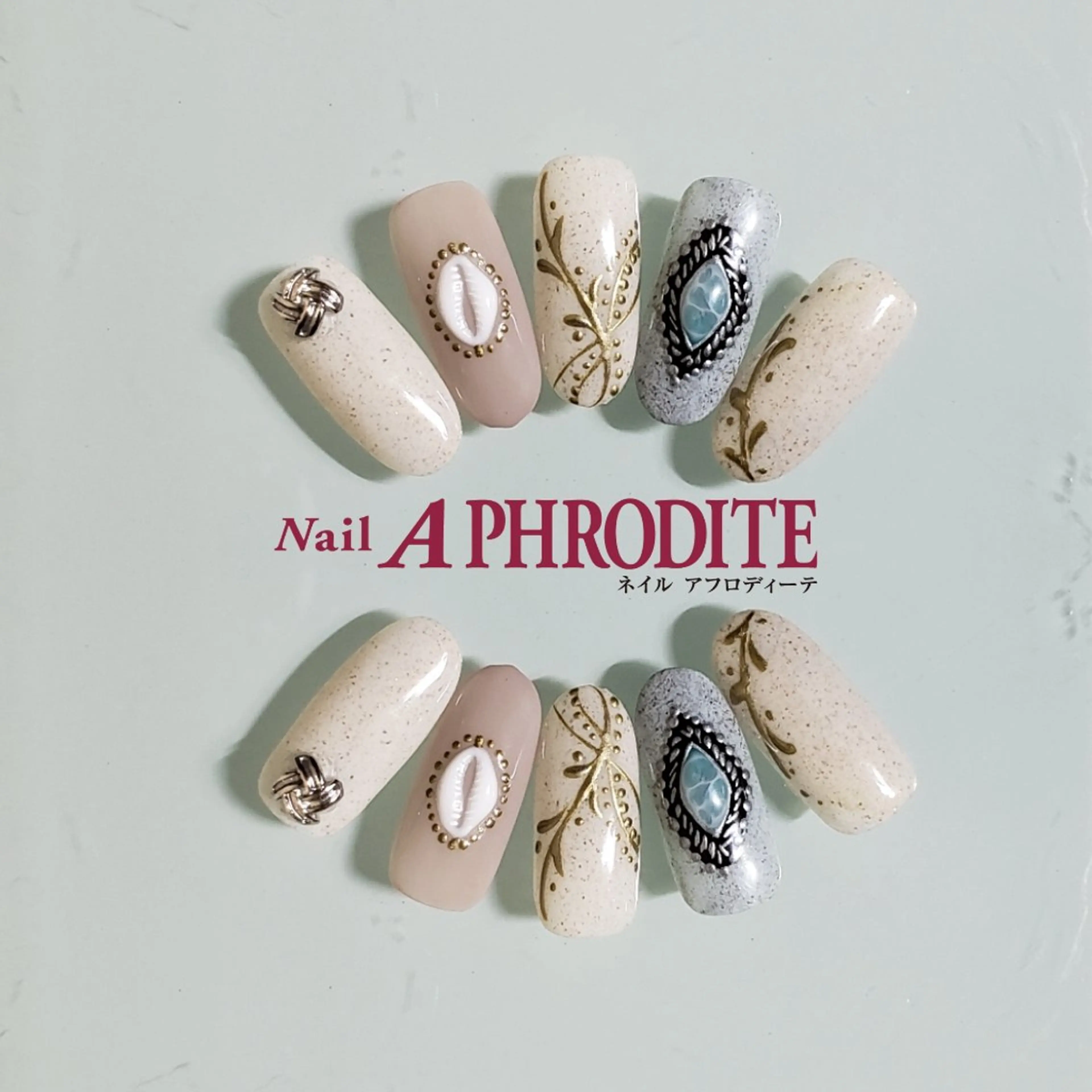 ネイル ジェルネイル ニュアンスネイル スカルプネイル ソフトジェル ネイルチップ ハンドネイル Nail  Aphroditeのネイルデザイン
