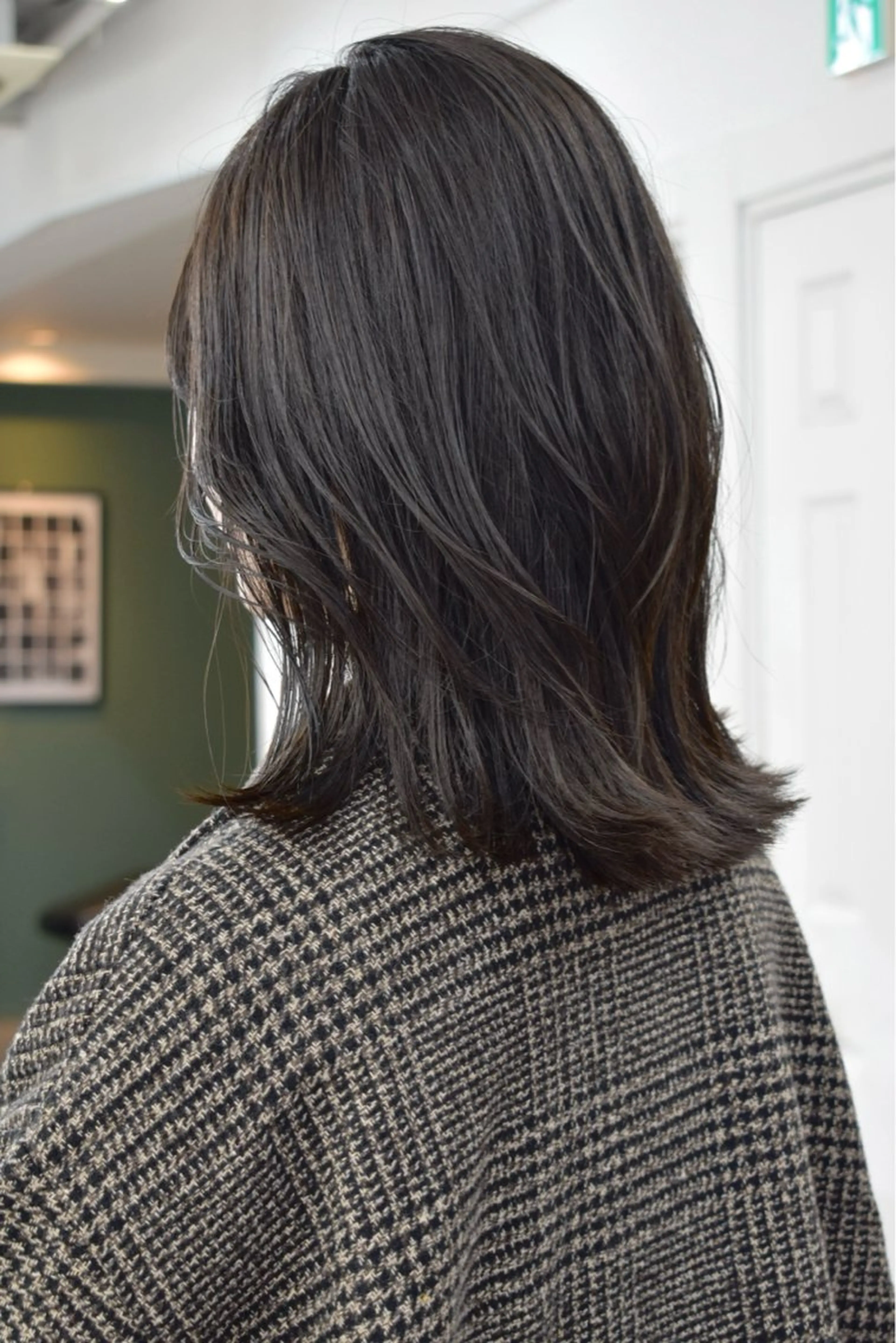 ミディアム カラー カット ヘアカラー トリートメント レイヤーボブ/ 艶カラー/サナ🌼のヘアスタイル