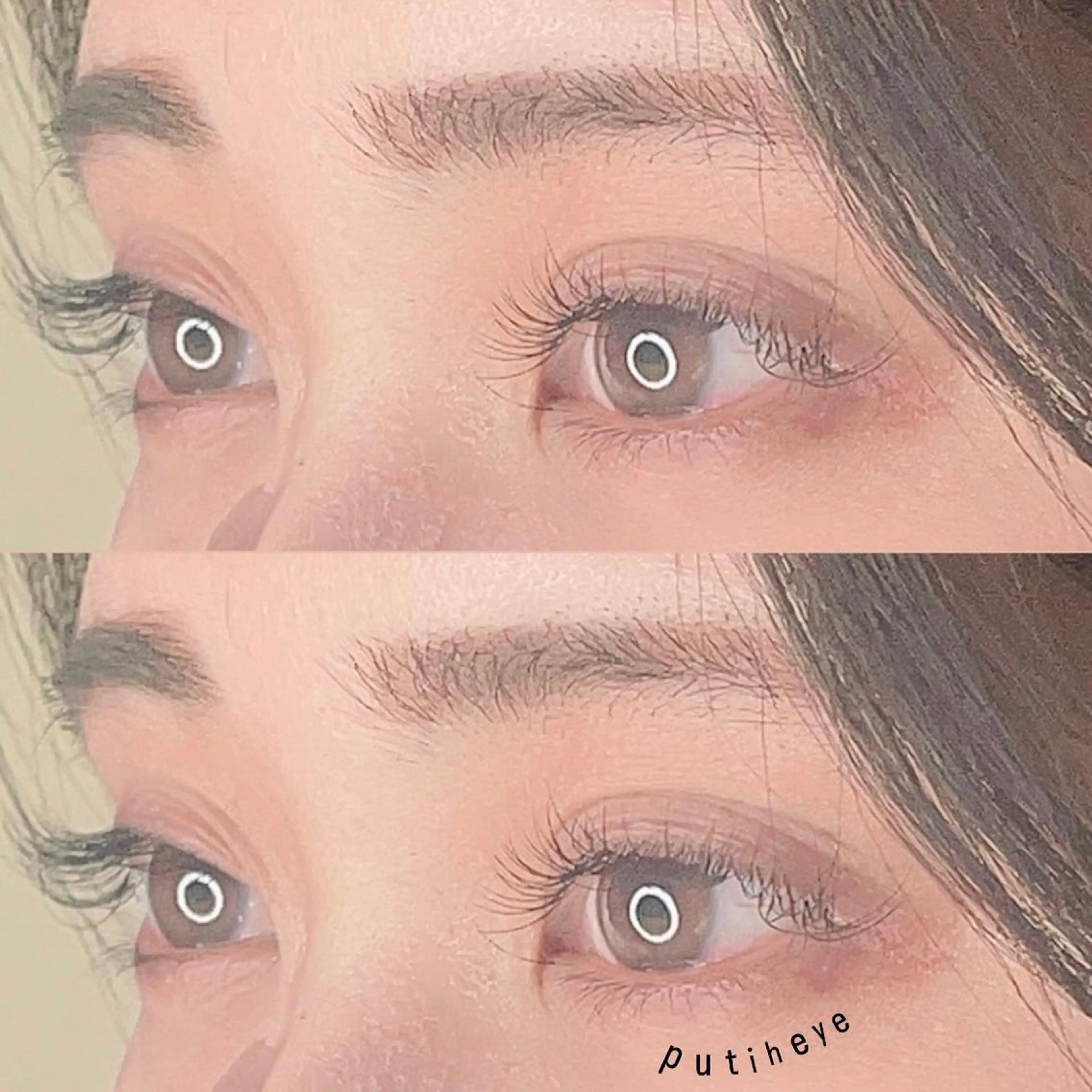 マツエク・マツパ キュート 片桐 星のマツエク・マツパデザイン