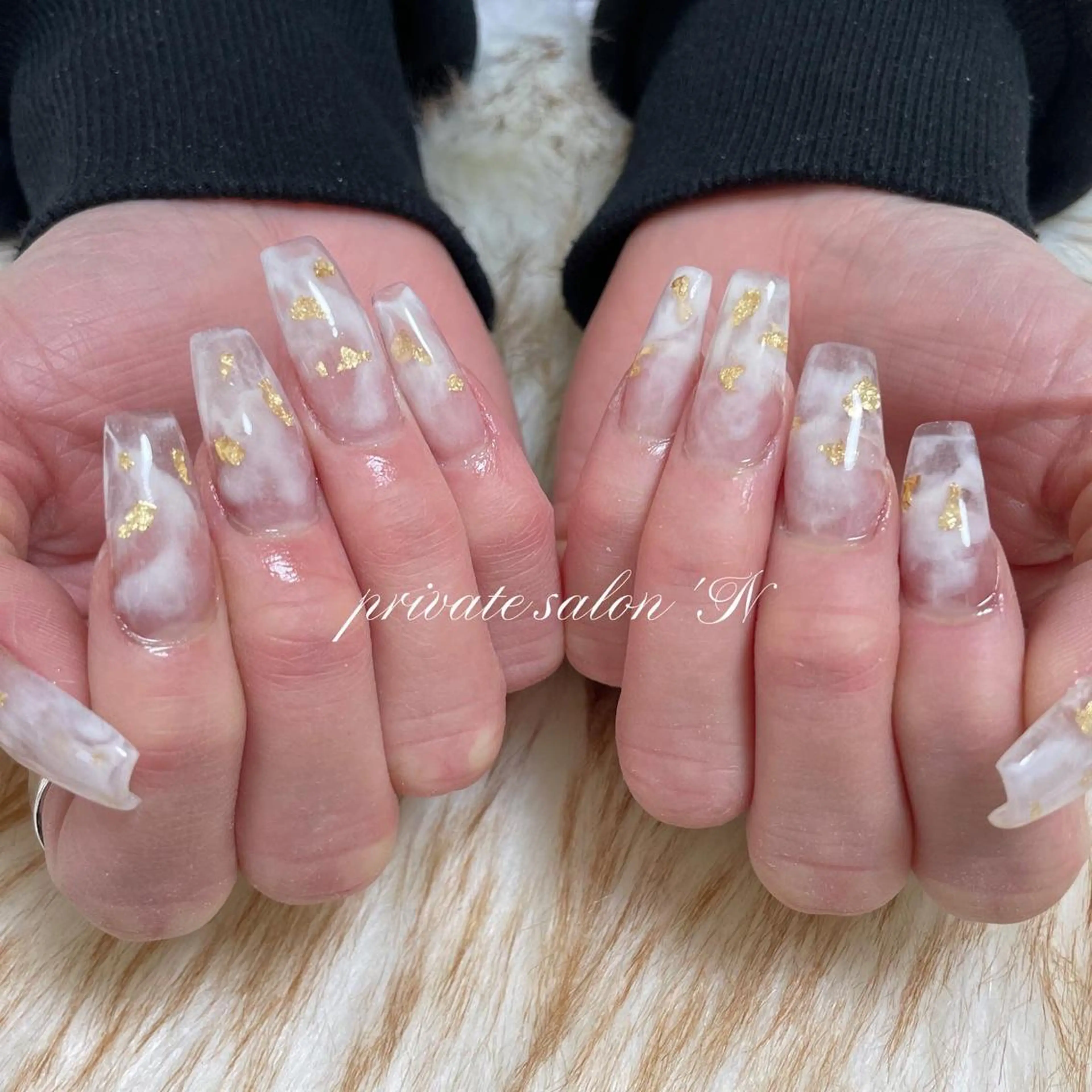 ネイル スカルプネイル BINERVA nail salonのネイルデザイン