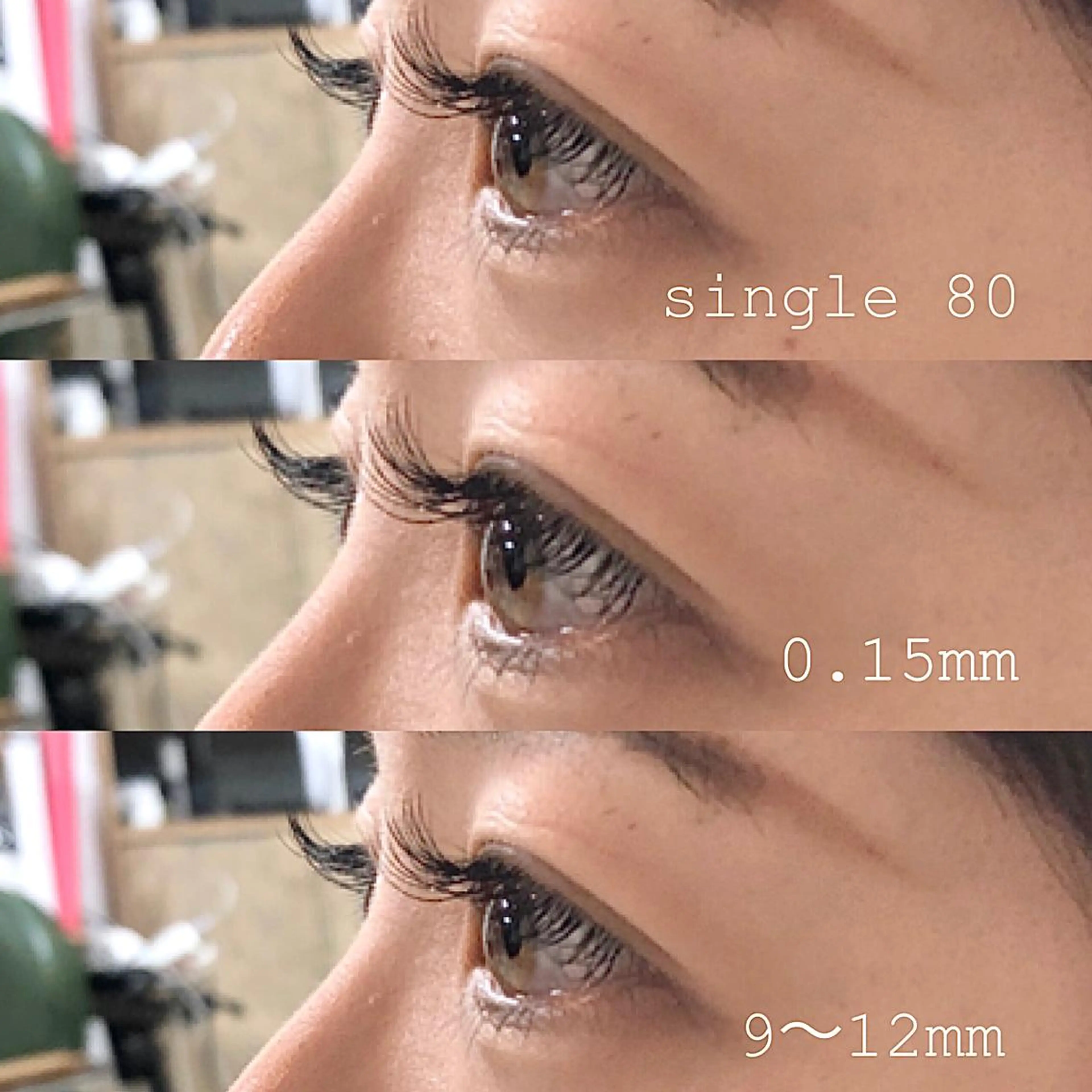 マツエク・マツパ キュート ナチュラル タグチ アユミのマツエク・マツパデザイン