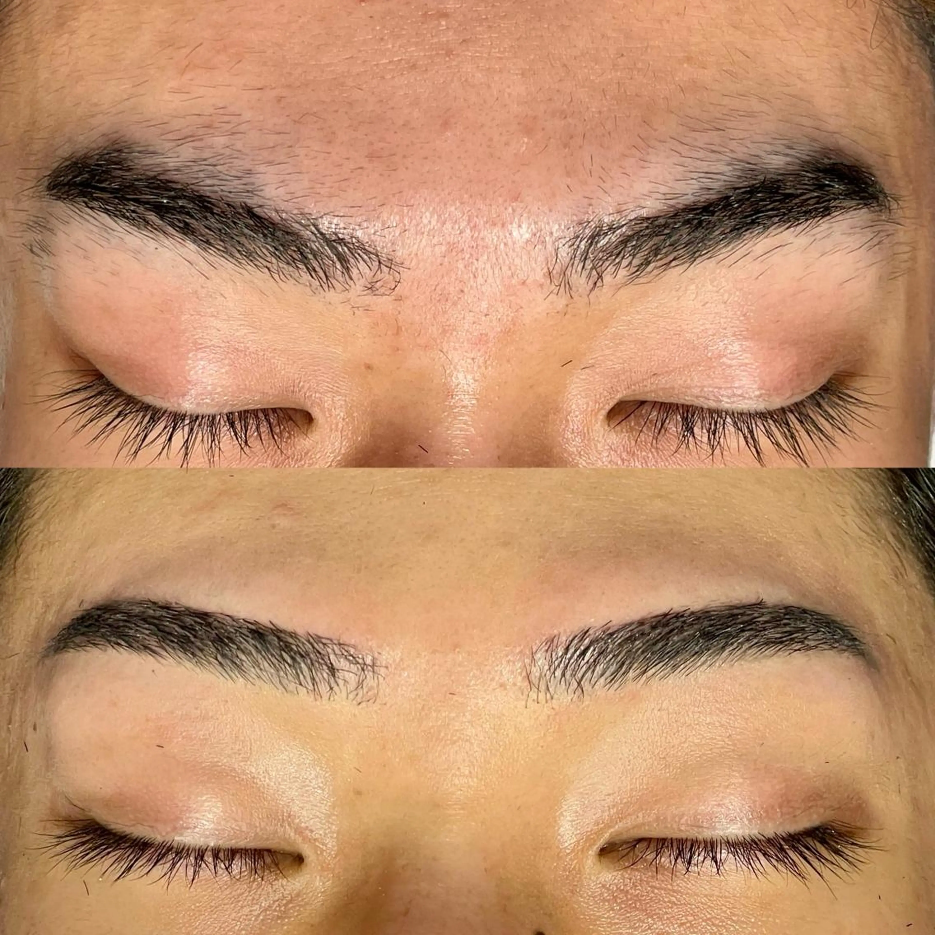 メンズ アイブロウ 眉毛ワックス脱毛 ワックス脱毛 眉カット その他(アイブロウ) メンズ眉毛ワックス 青山英憲のヘアスタイル