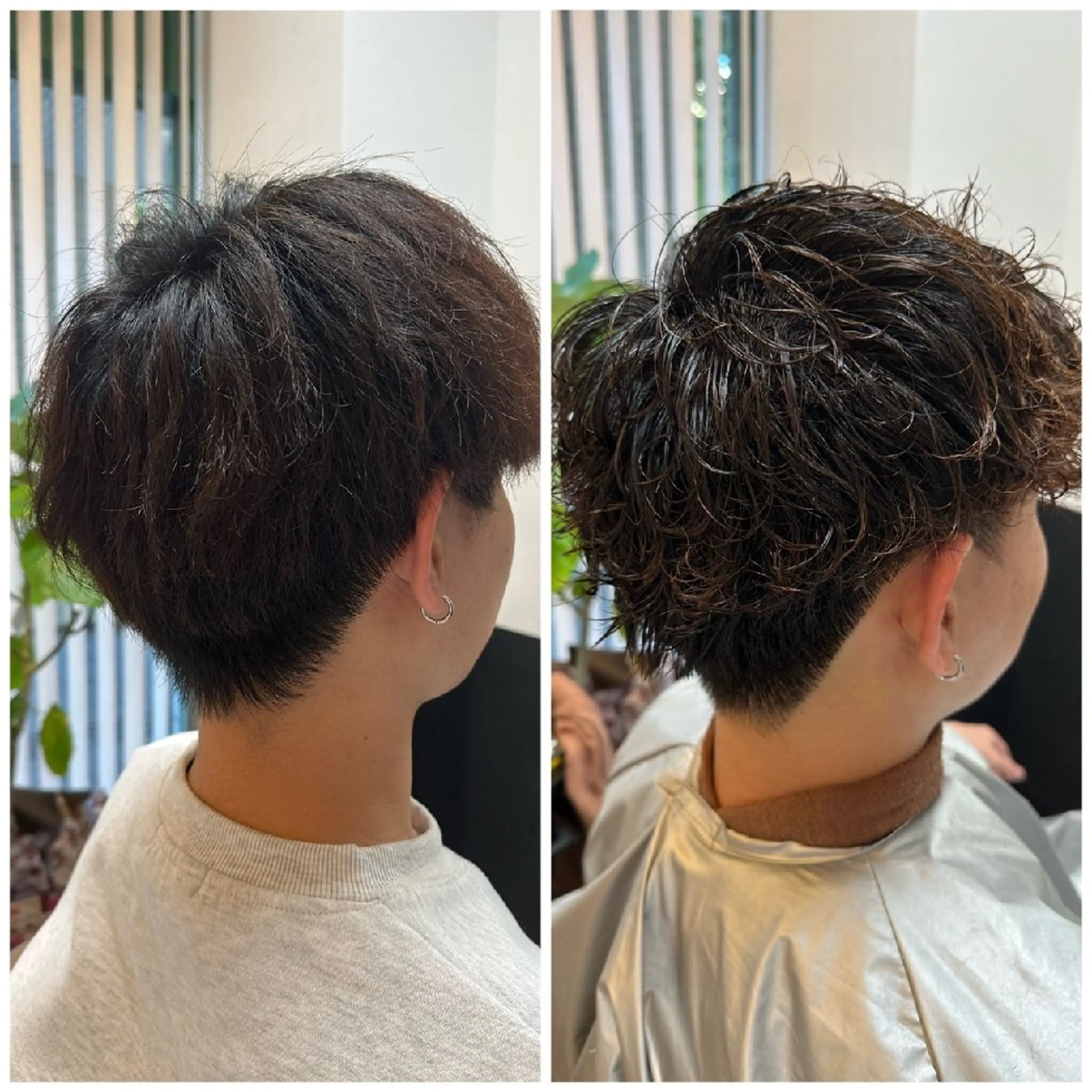 パーマ メンズ カット パーマ TELAHAIR 船橋のヘアスタイル