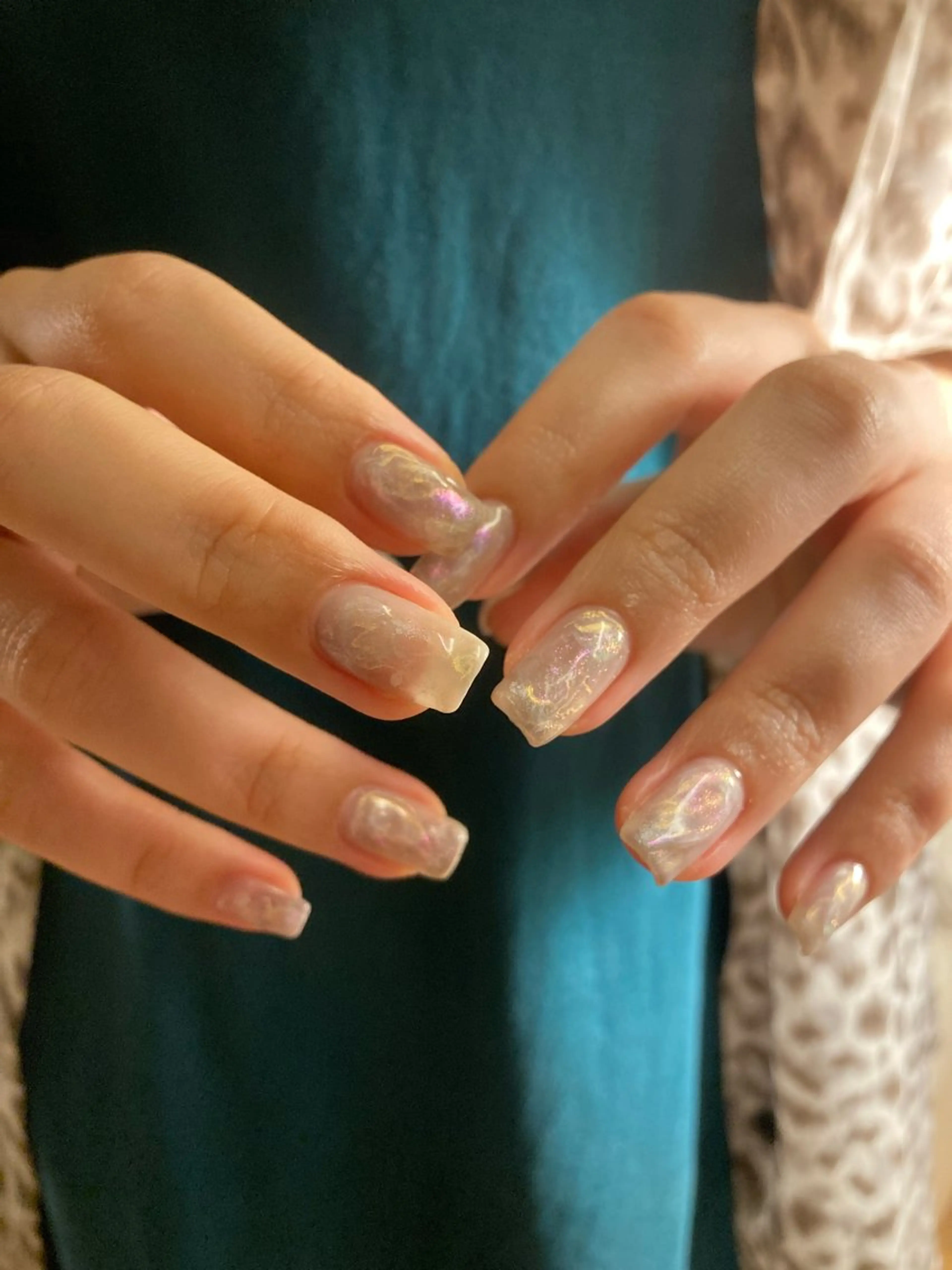 ネイル 𓂃toi. 儚げnuanceのネイルデザイン