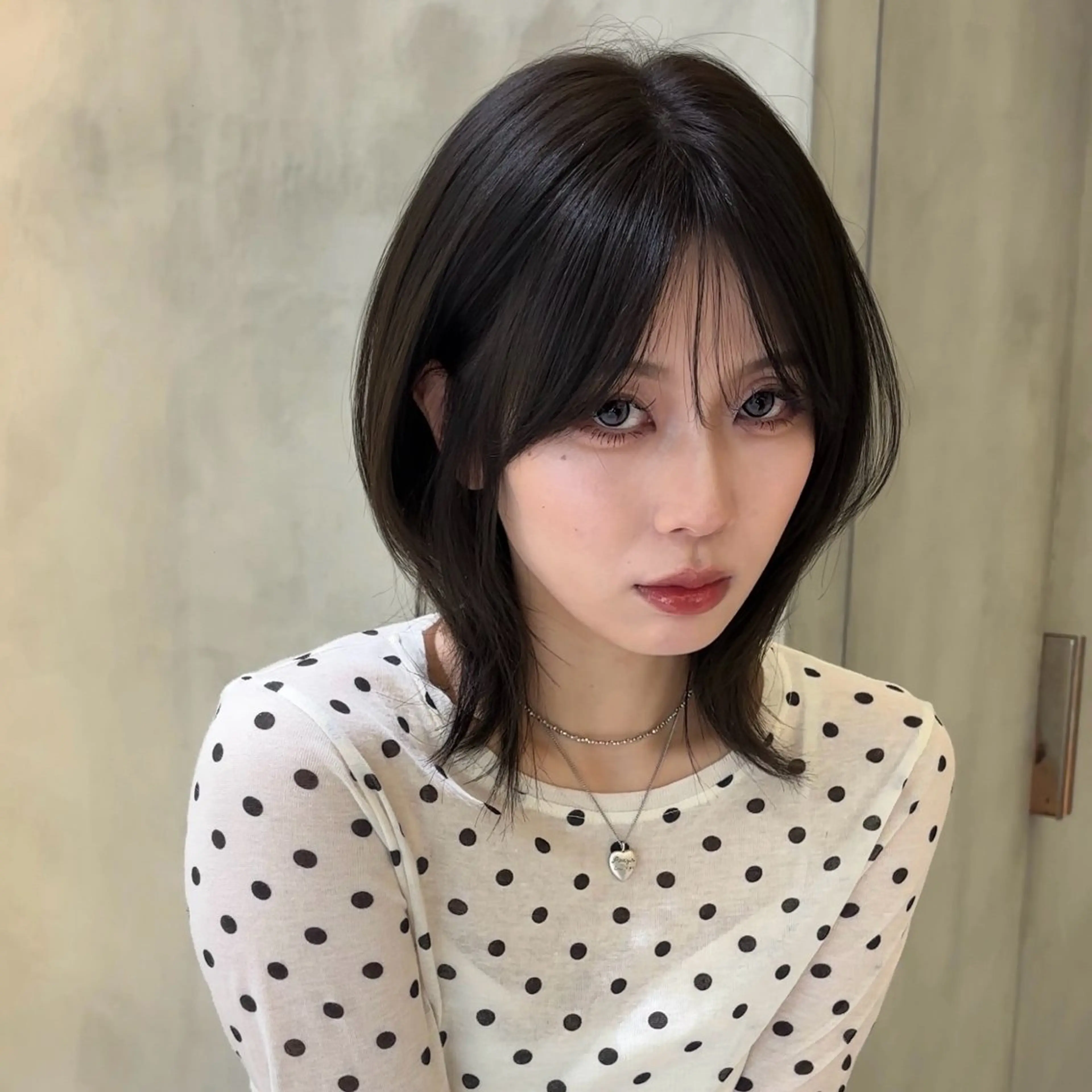 ミディアム カラー カット ヘアカラー トリートメント ウメダナオヤ/ くびれヘア✨のヘアスタイル