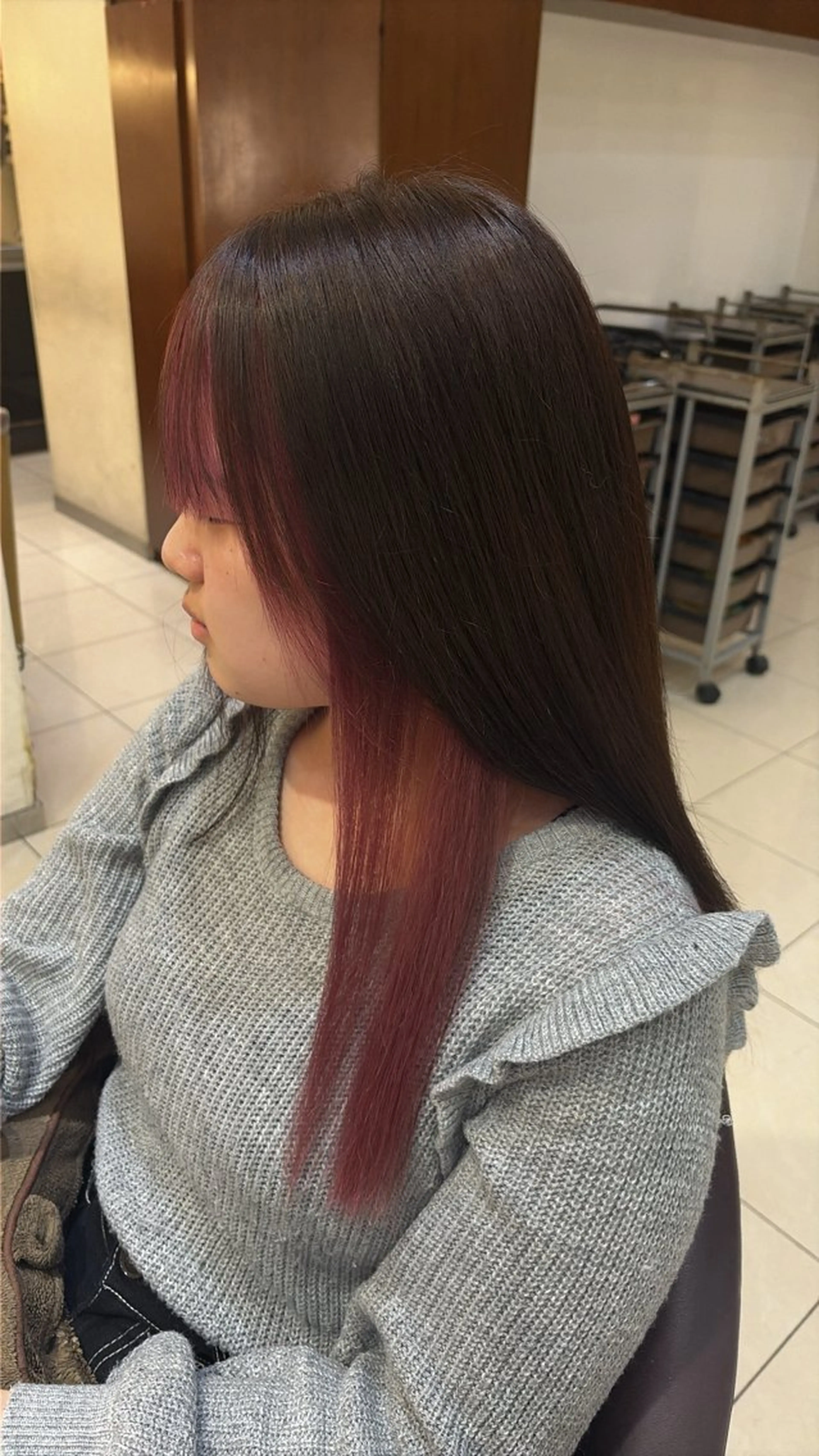 ロング カラー デザインカラー インナーカラー 🎀奈良 真琴🎀のヘアスタイル