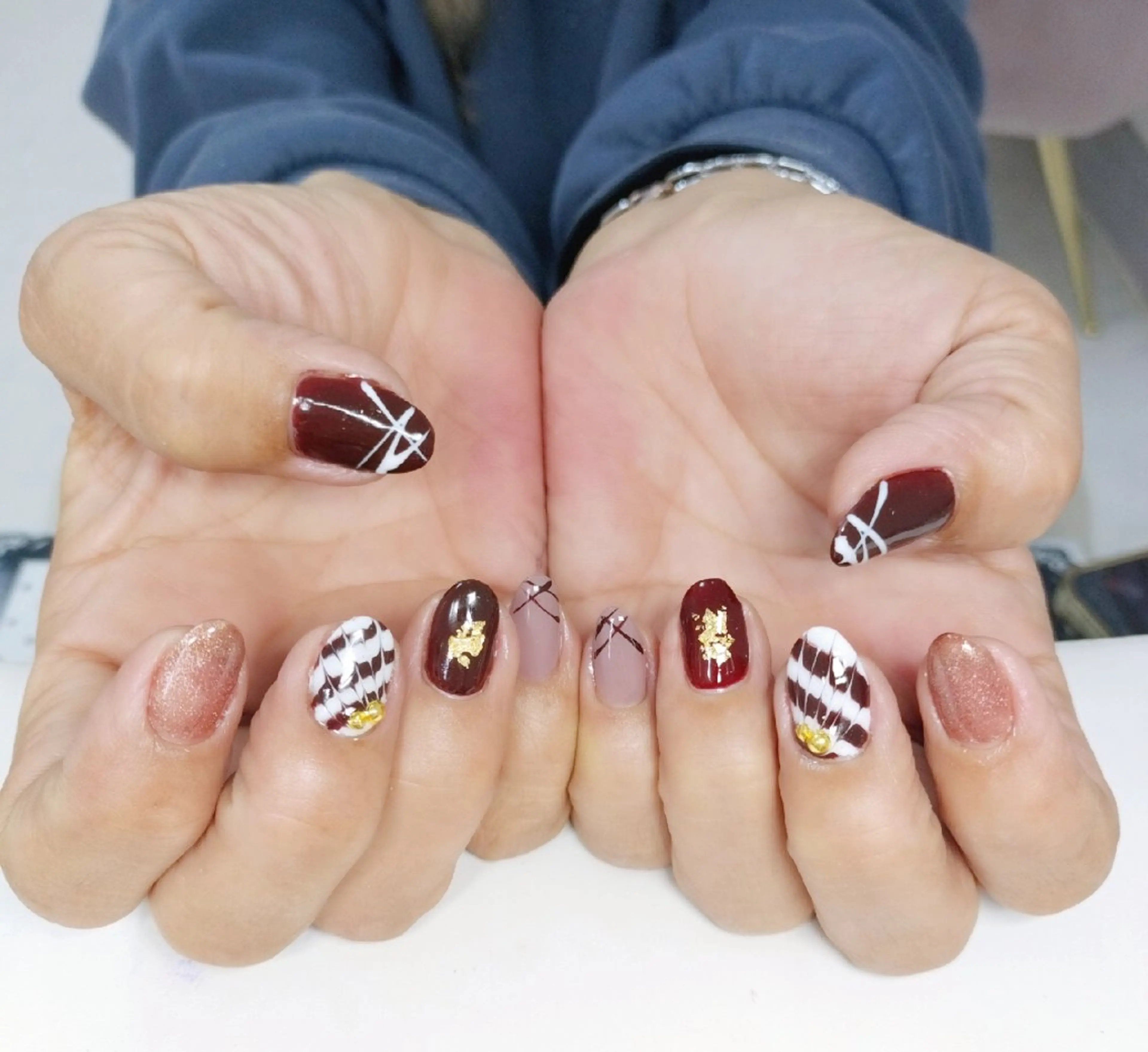 ネイル バレンタイン Shine Nailのネイルデザイン