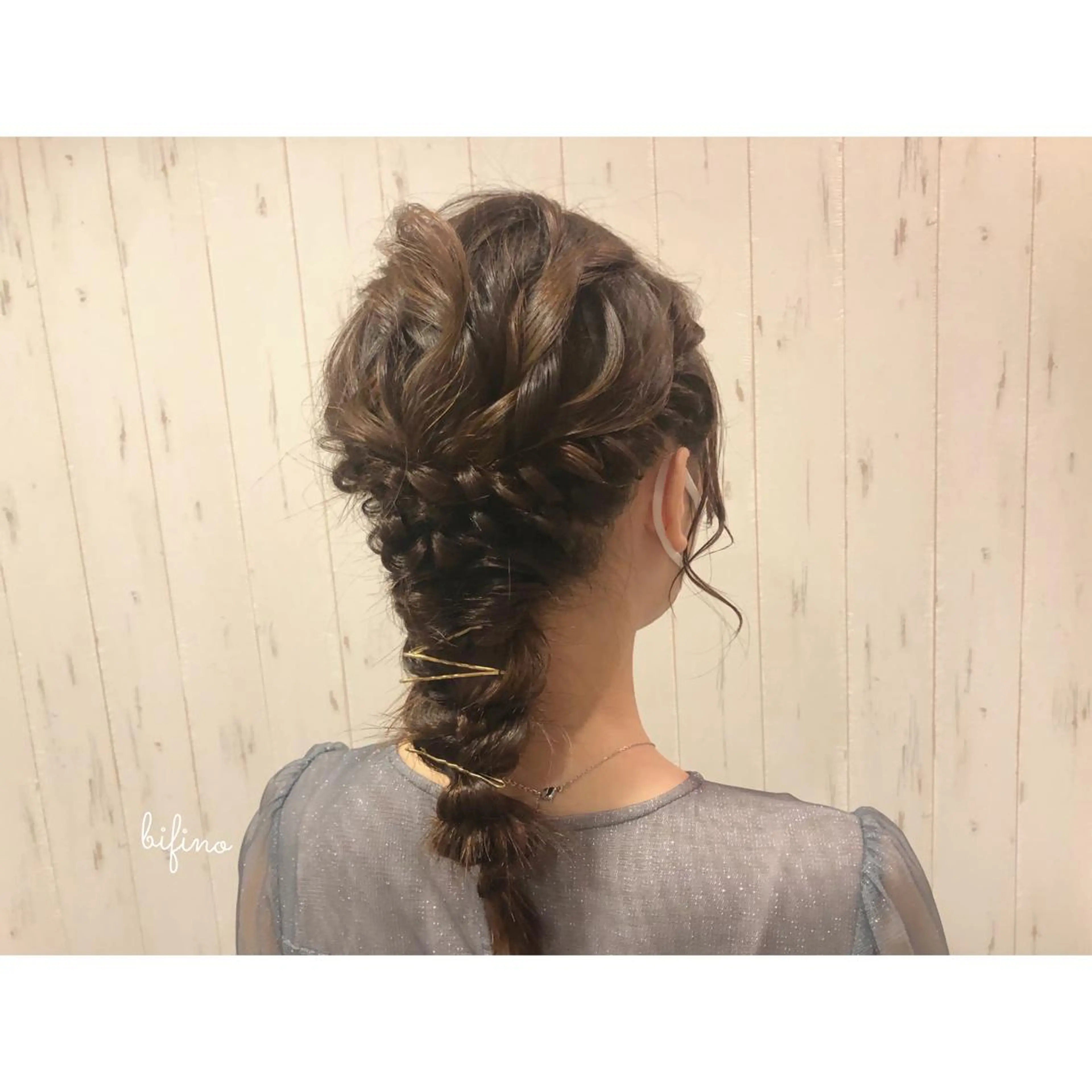 ロング カラー ヘアアレンジ まつパ/まつエク Ci belleのマツエク・マツパデザイン
