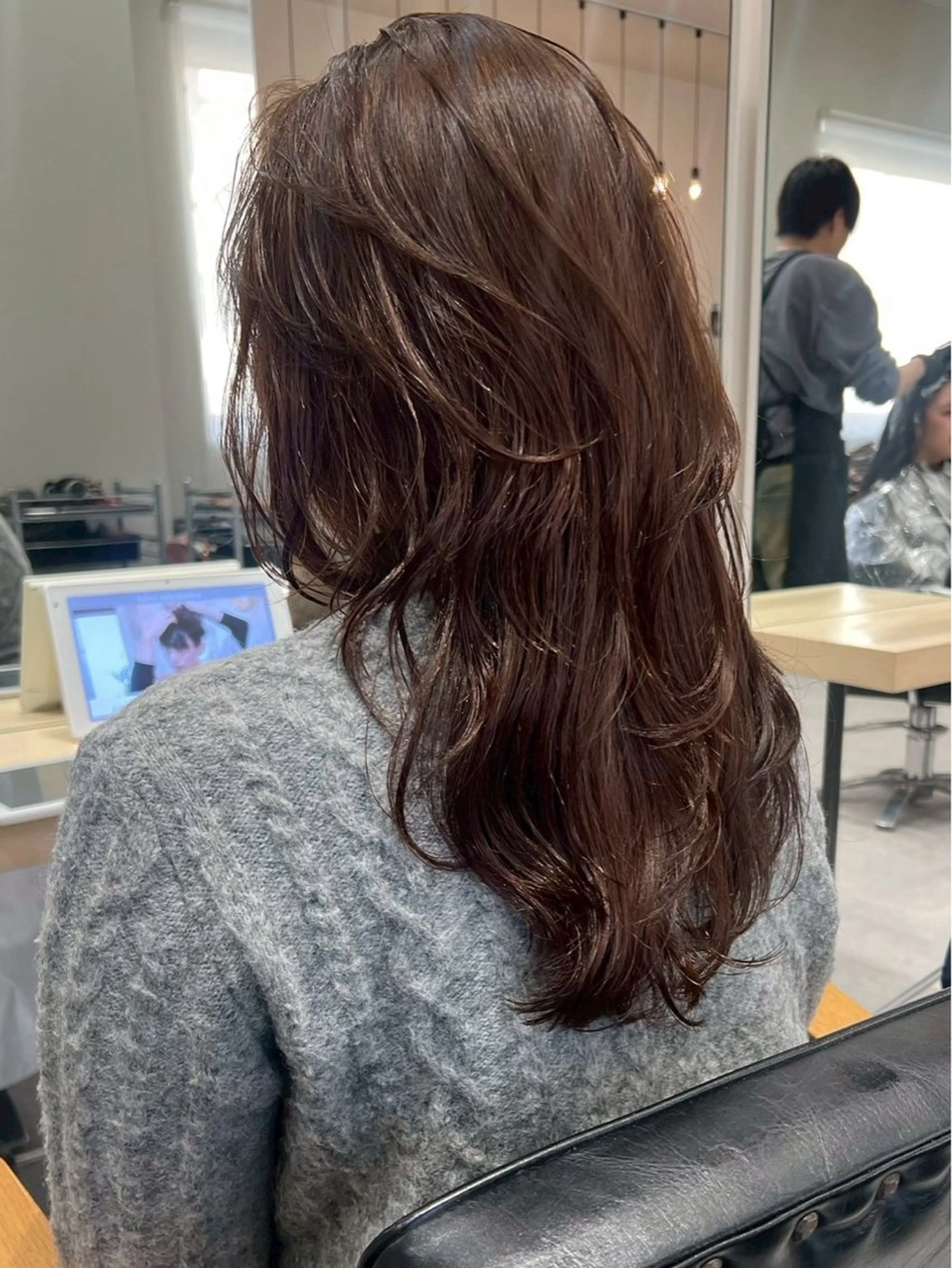 パーマ パーマ 信山 怜生のヘアスタイル