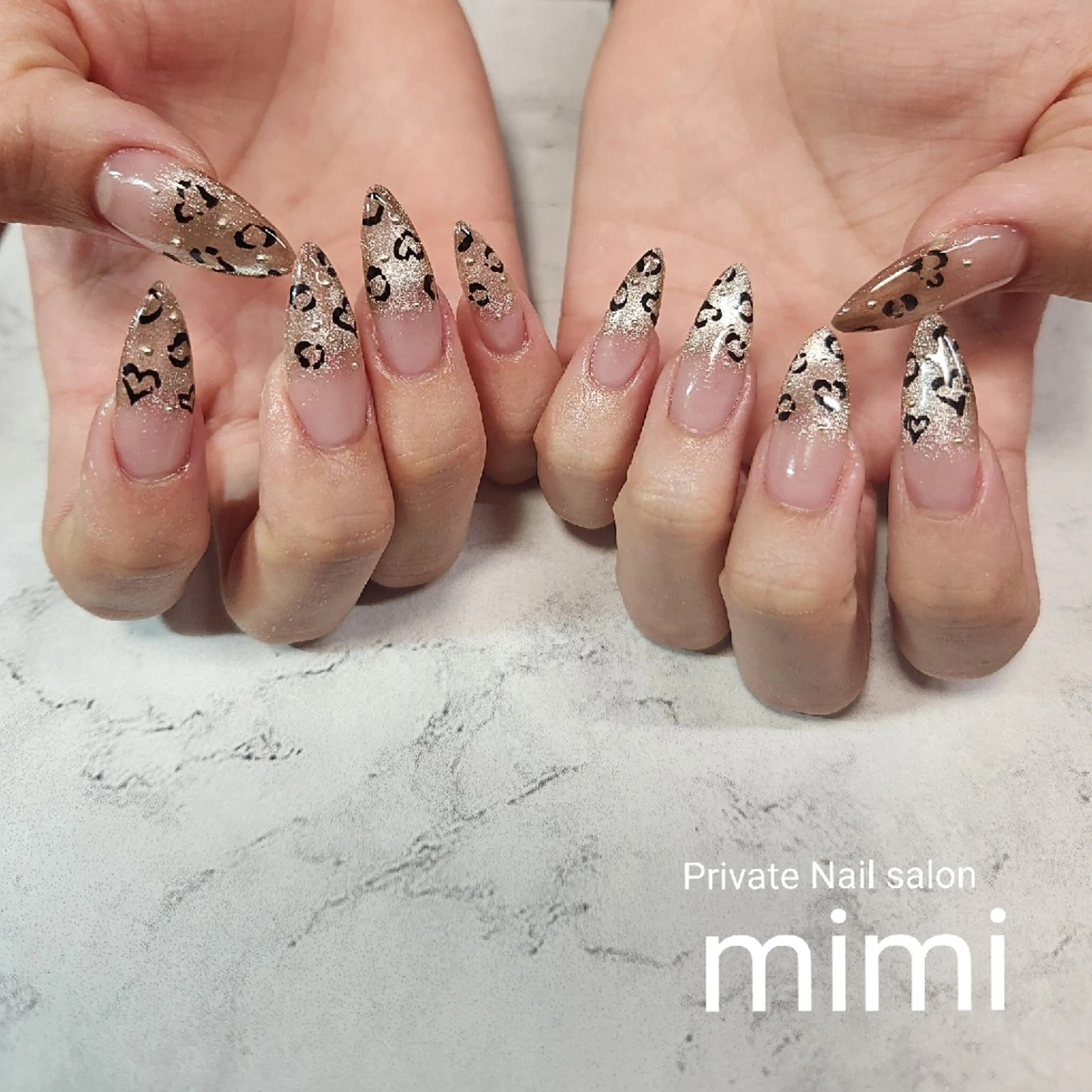 ネイル マグネットネイル ハンドネイル 博多ネイル ｍｉｍｉのネイルデザイン