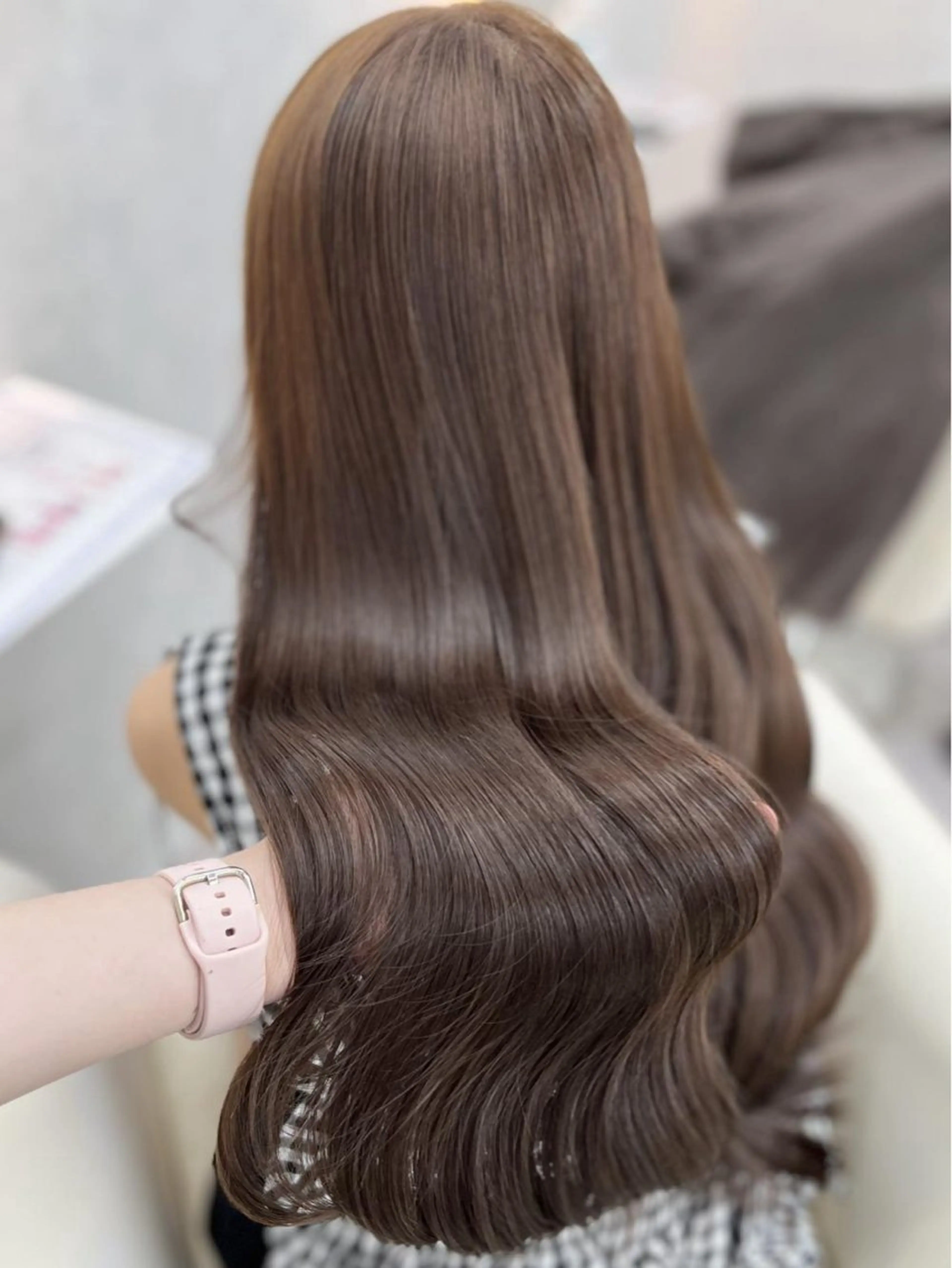 ロング 髪質改善 トリートメント 🤍るい🤍ブリーチ モデル募集中🪽🫧のヘアスタイル