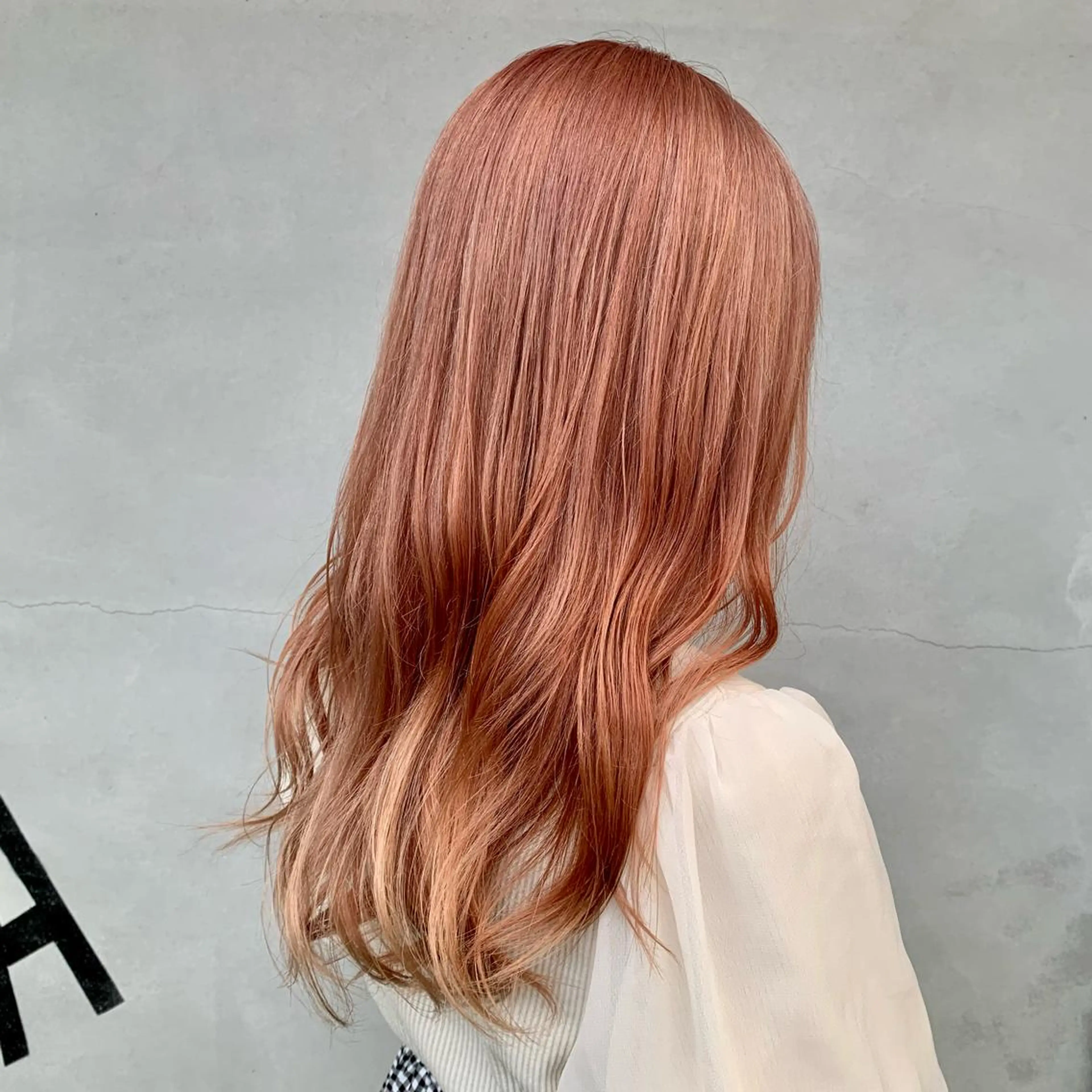 ロング ヘアカラー トリートメント ︎︎🧸 ユリ ︎︎🧸のヘアスタイル