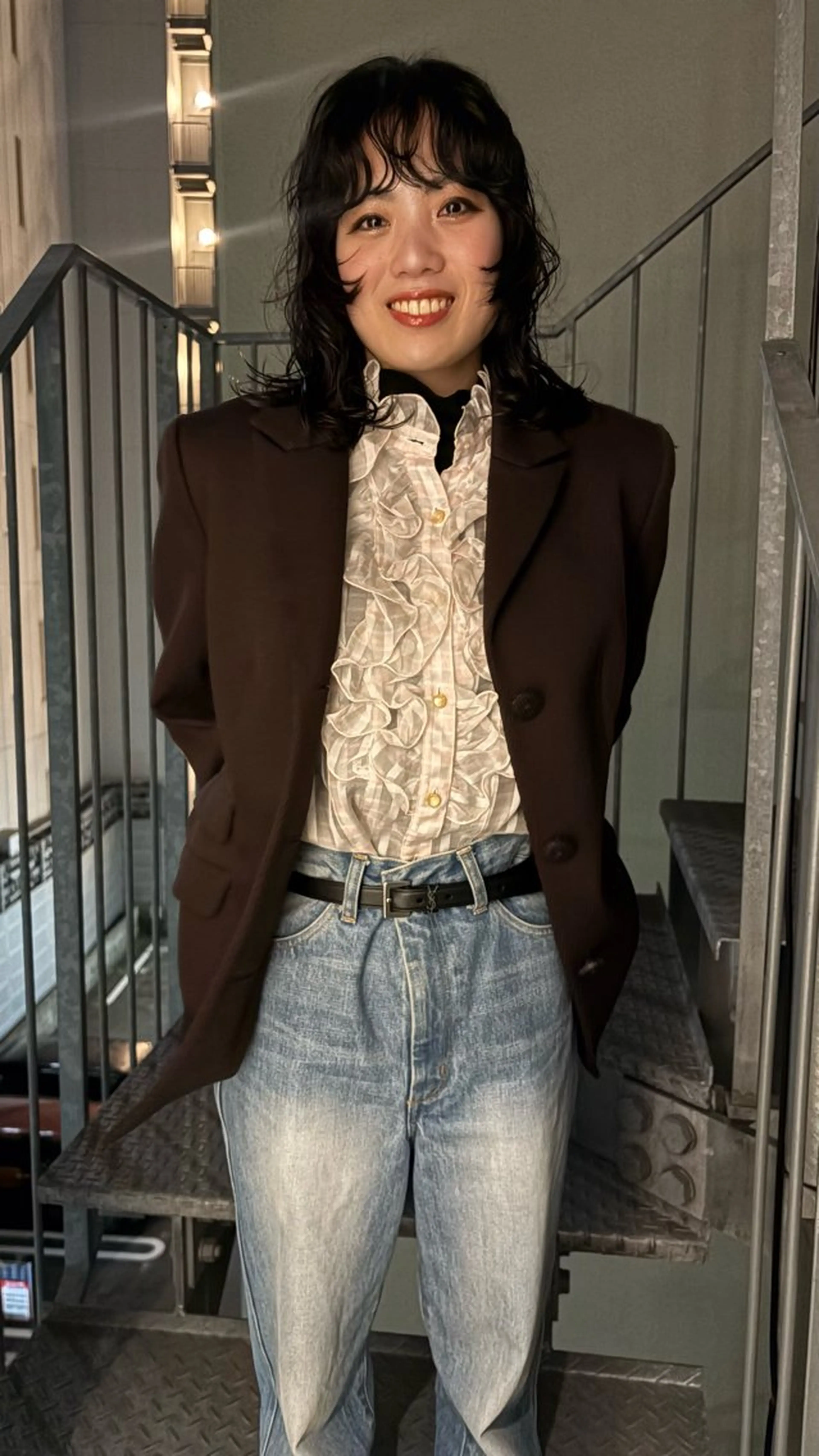 ミディアム カット パーマ 似合わせカット🫧/ パーマ🥇/KIBEのヘアスタイル