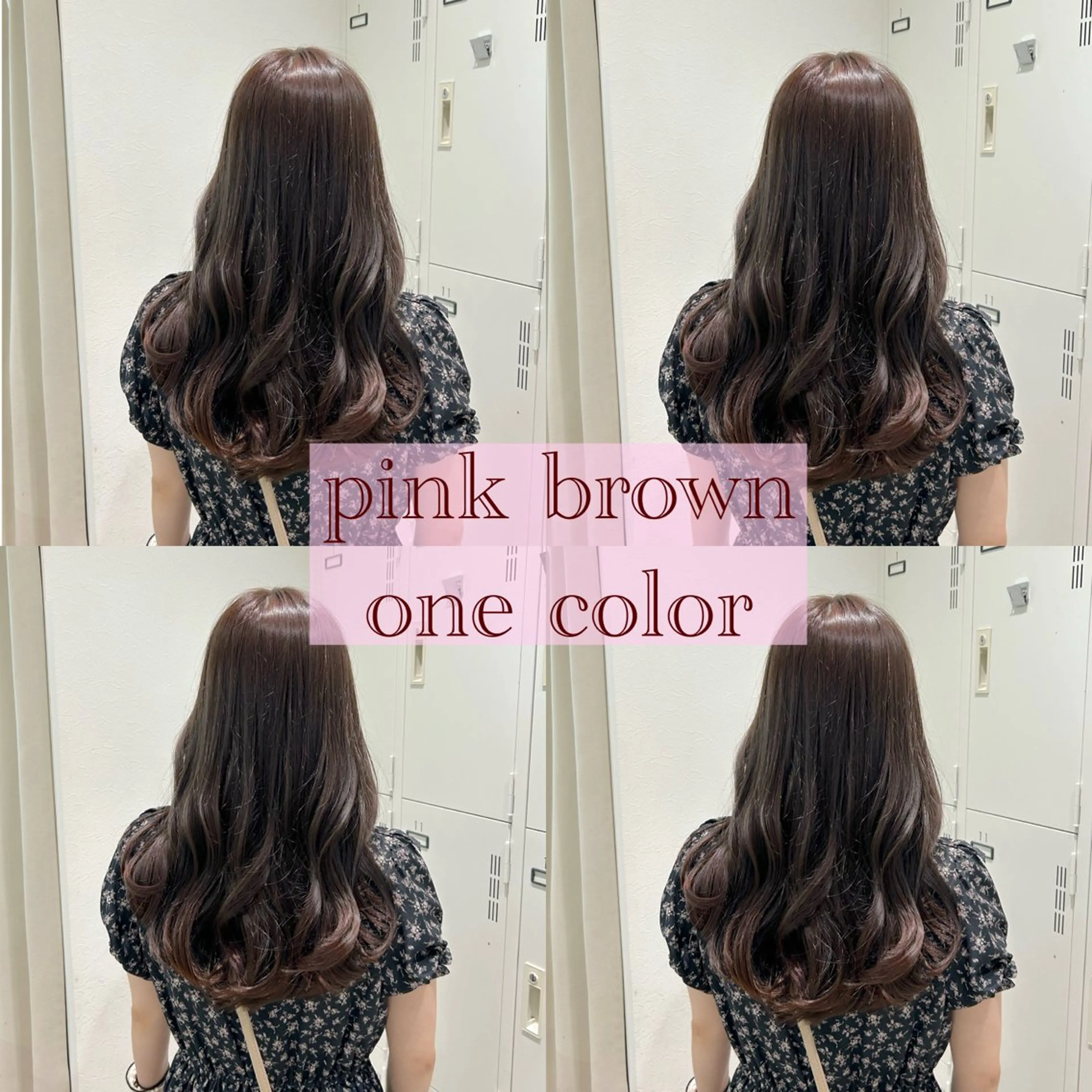 セミロング カラー ピンクカラー ヘアカラー ピンクカラー🎀/ ミルクティー🍼花音のヘアスタイル