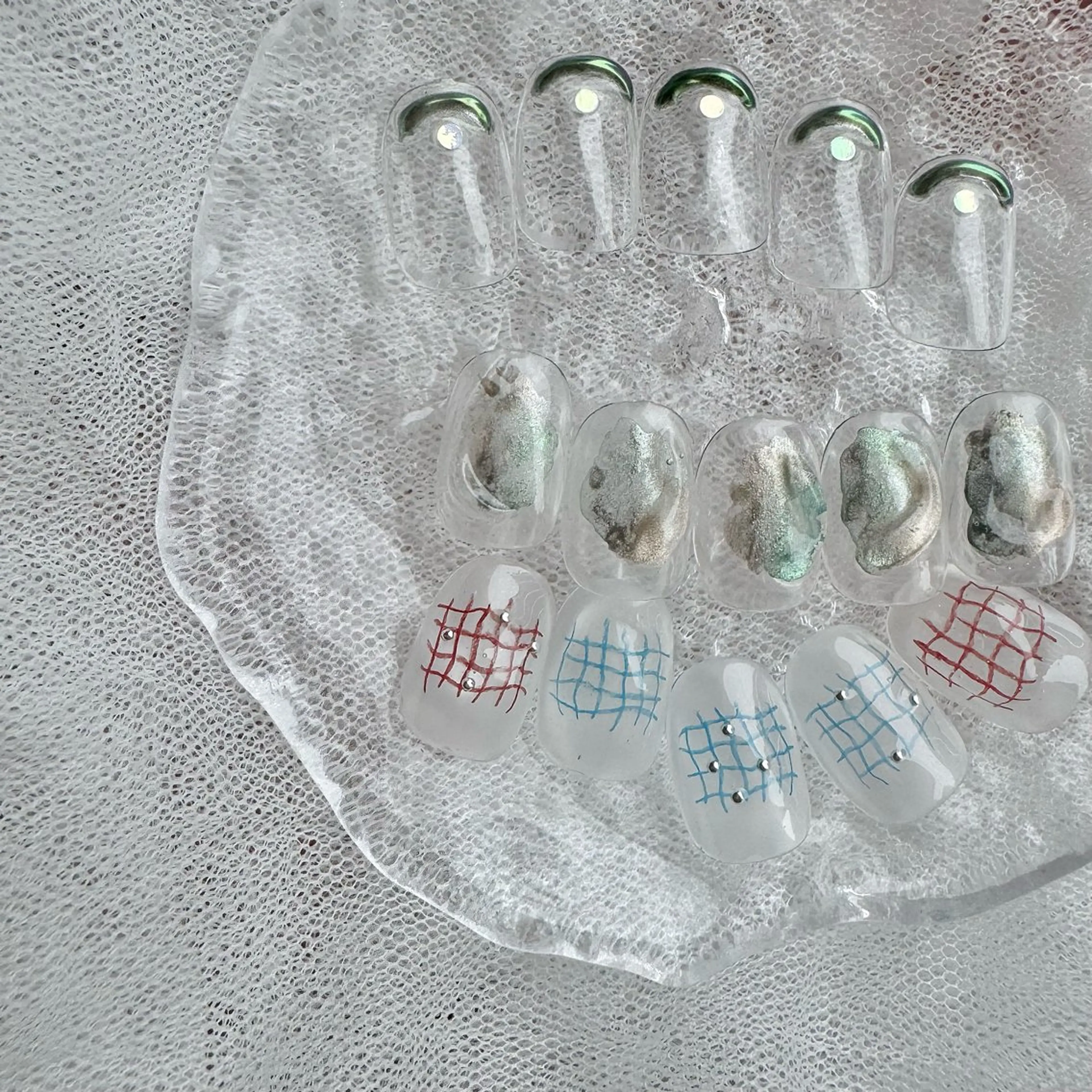 ネイル ハンドネイル 新井 ひなののネイルデザイン