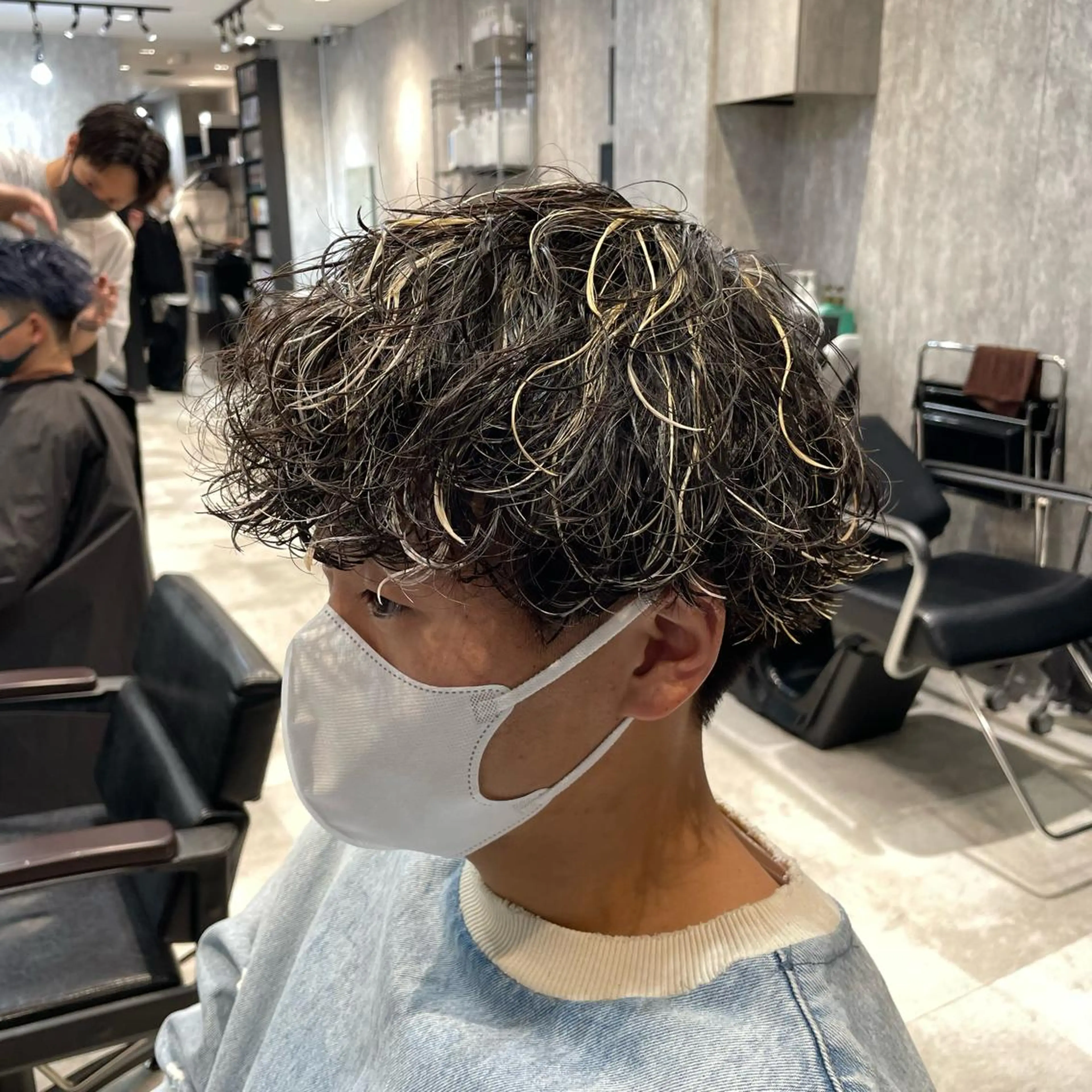 カラー パーマ カット ヘアカラー パーマ ヘアセット ✨メンズ特化✨鈴木 遼太のヘアスタイル