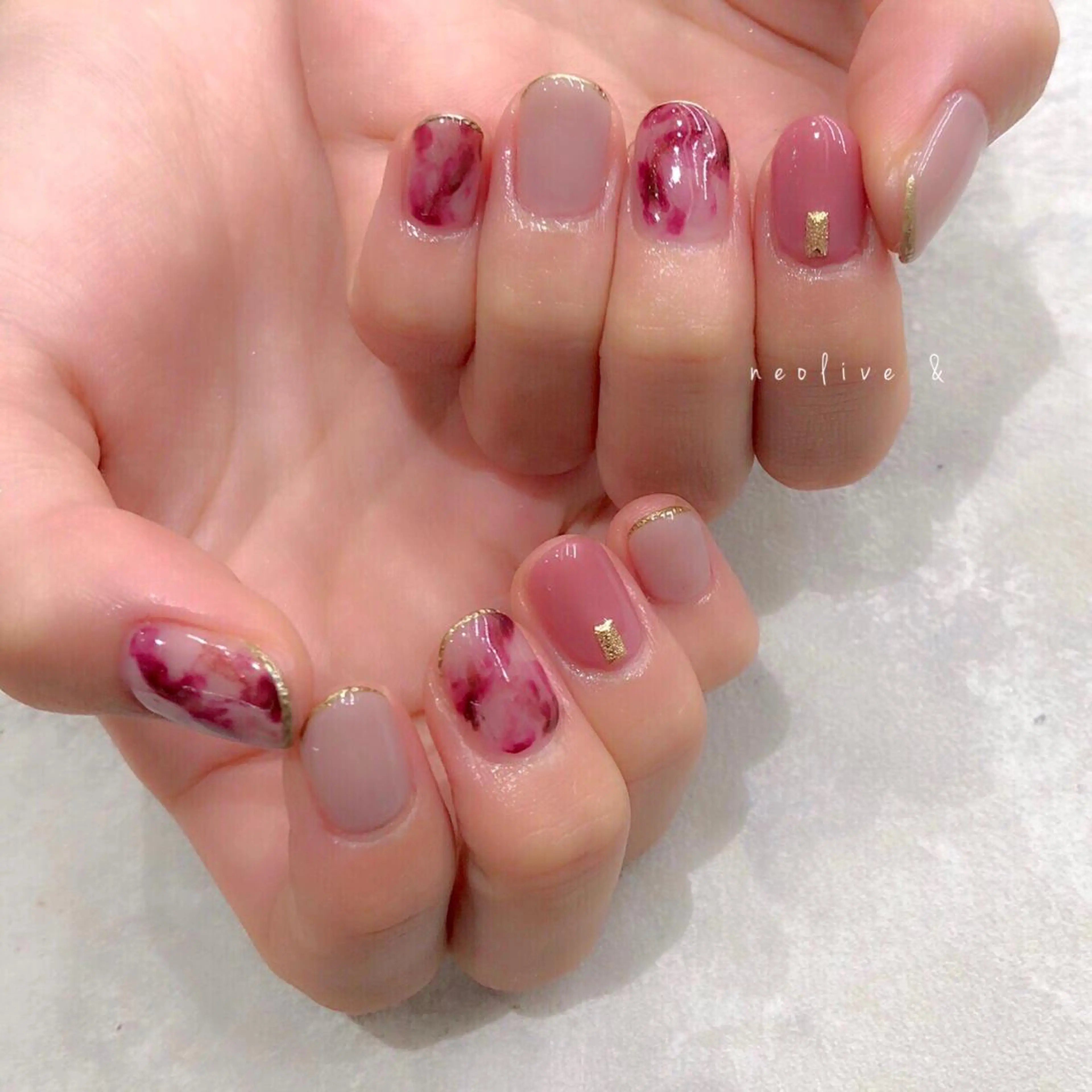 ネイル Yuriko Omi パラジェル/渋谷のネイルデザイン