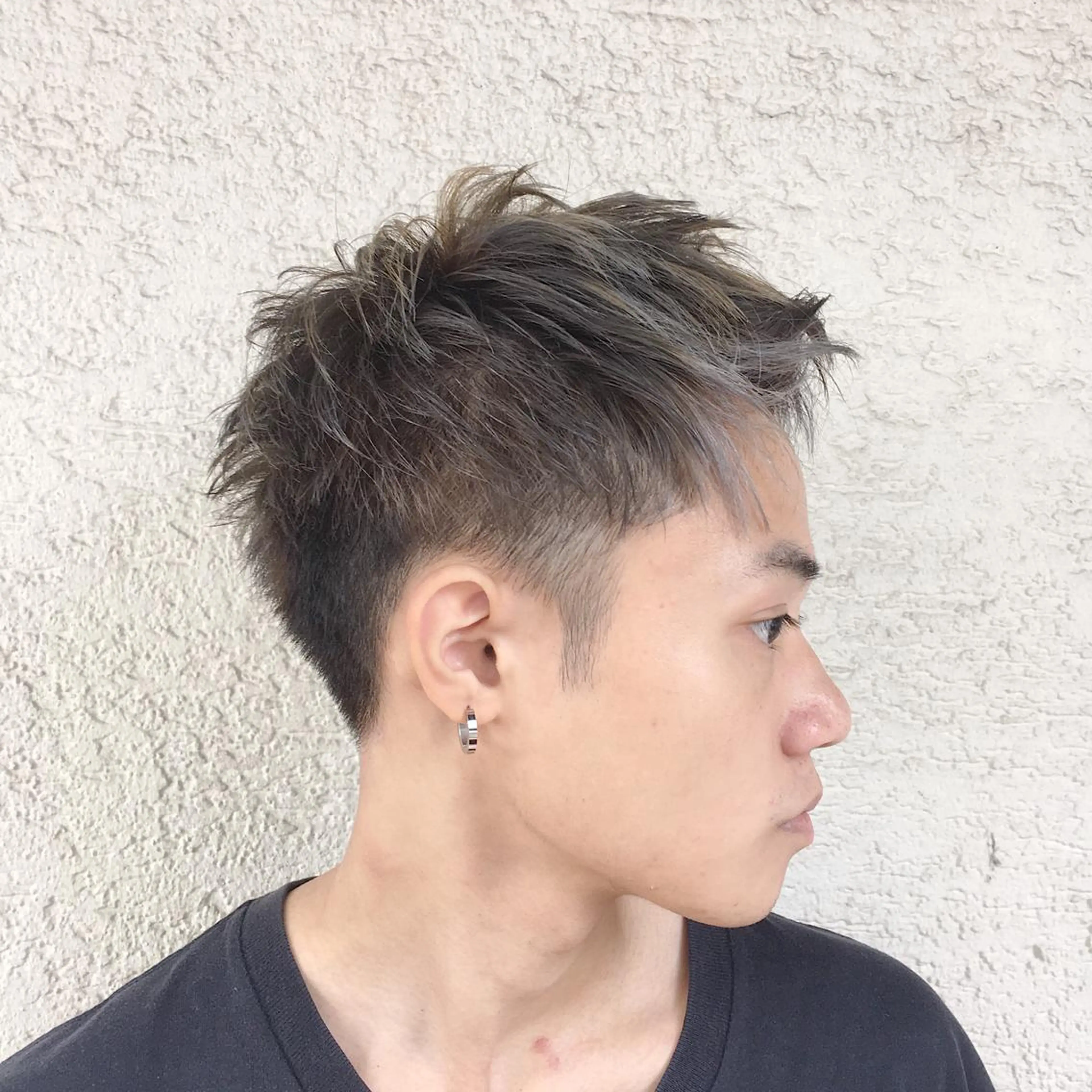 カラー メンズ ダブルカラー メンズサロン rootのヘアスタイル