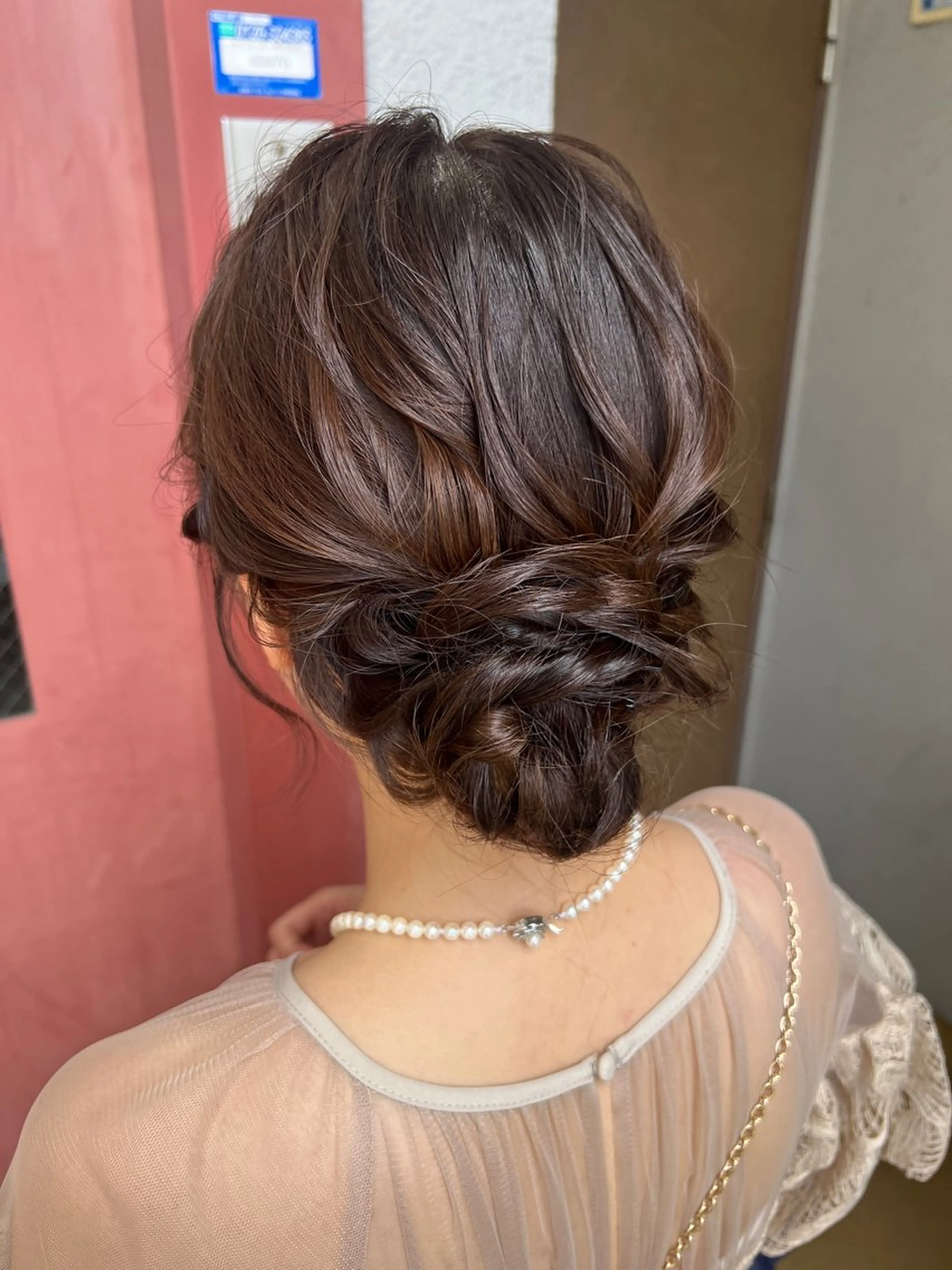 ロング ヘアアレンジ 結婚式・ブライダル 山室 敬義のヘアスタイル