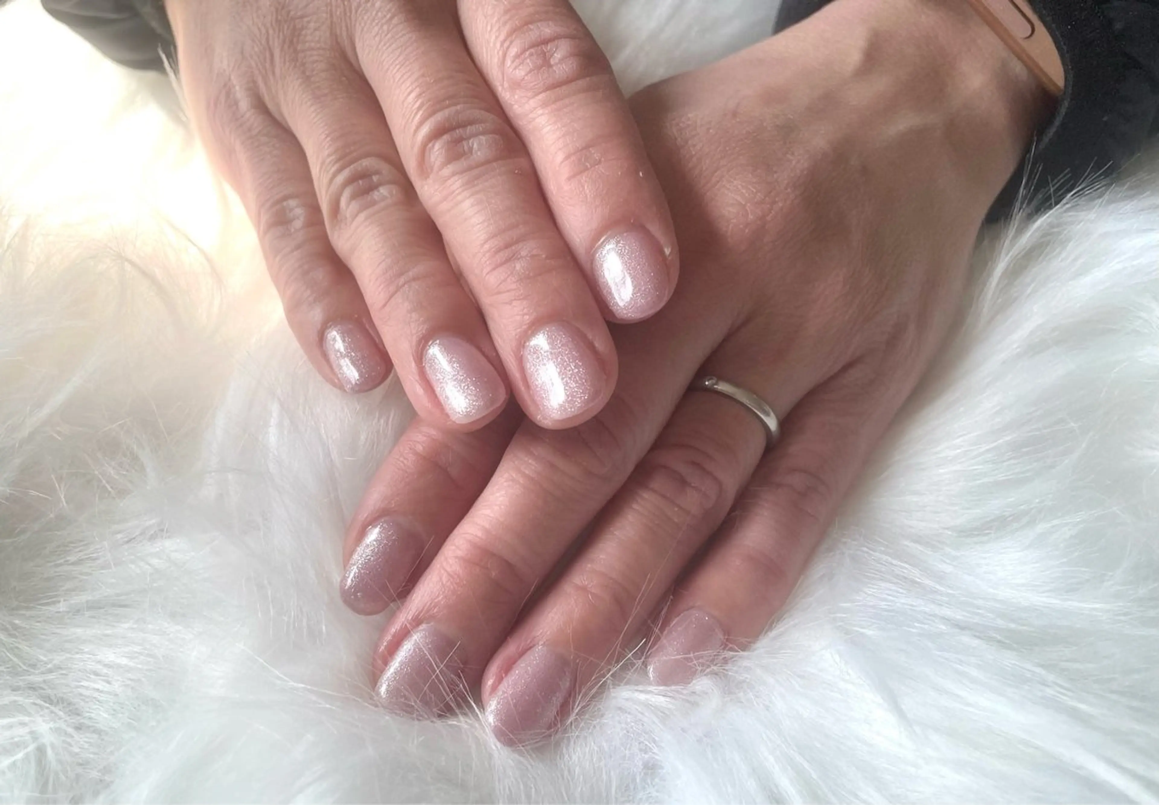 ネイル ラメ(グリッター) ワンカラーネイル Patico ayakaのネイルデザイン