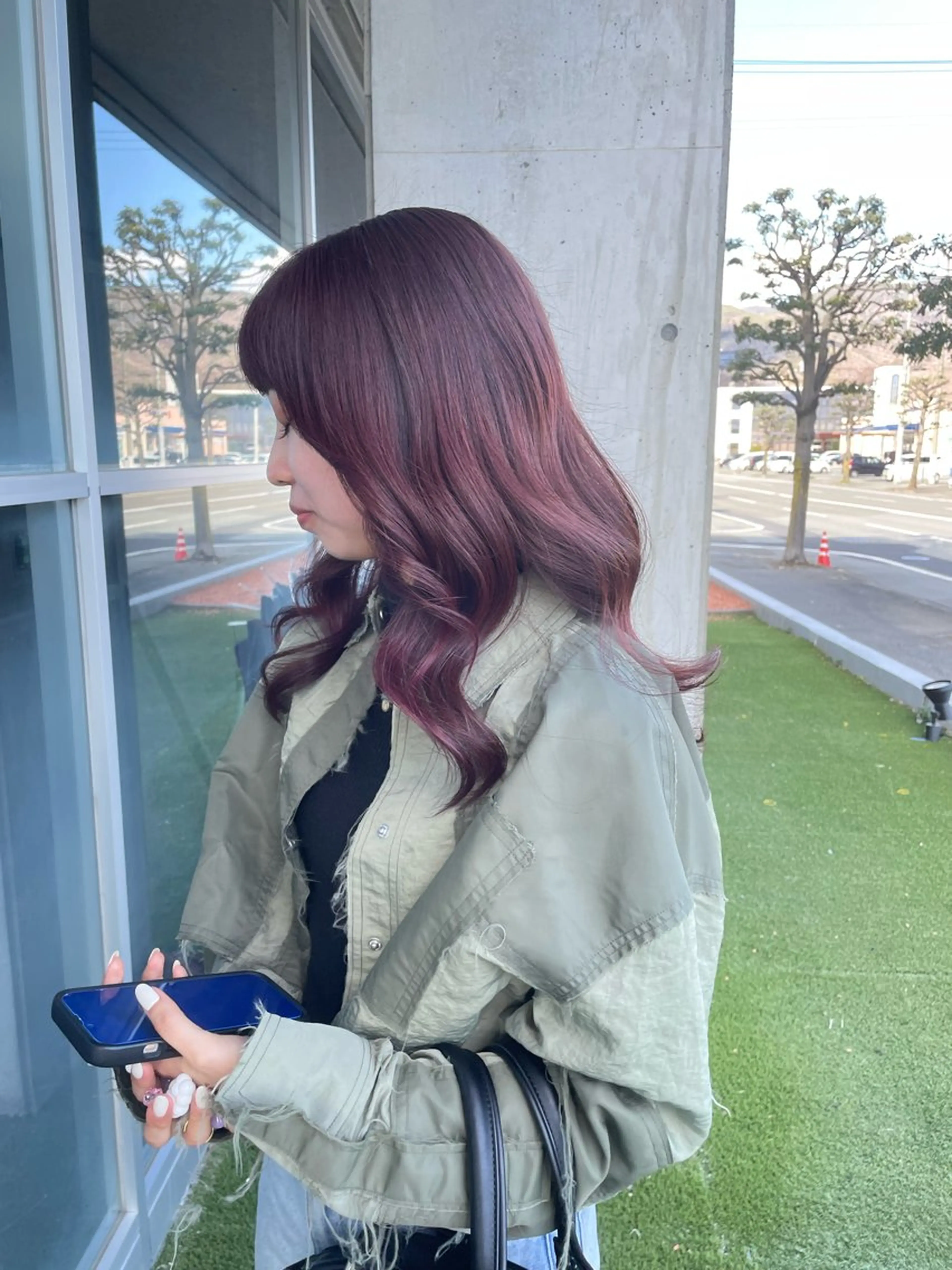 カラー ヘアカラー トリートメント 山田隆成/韓国カット バレ、ハイライト得意のヘアスタイル