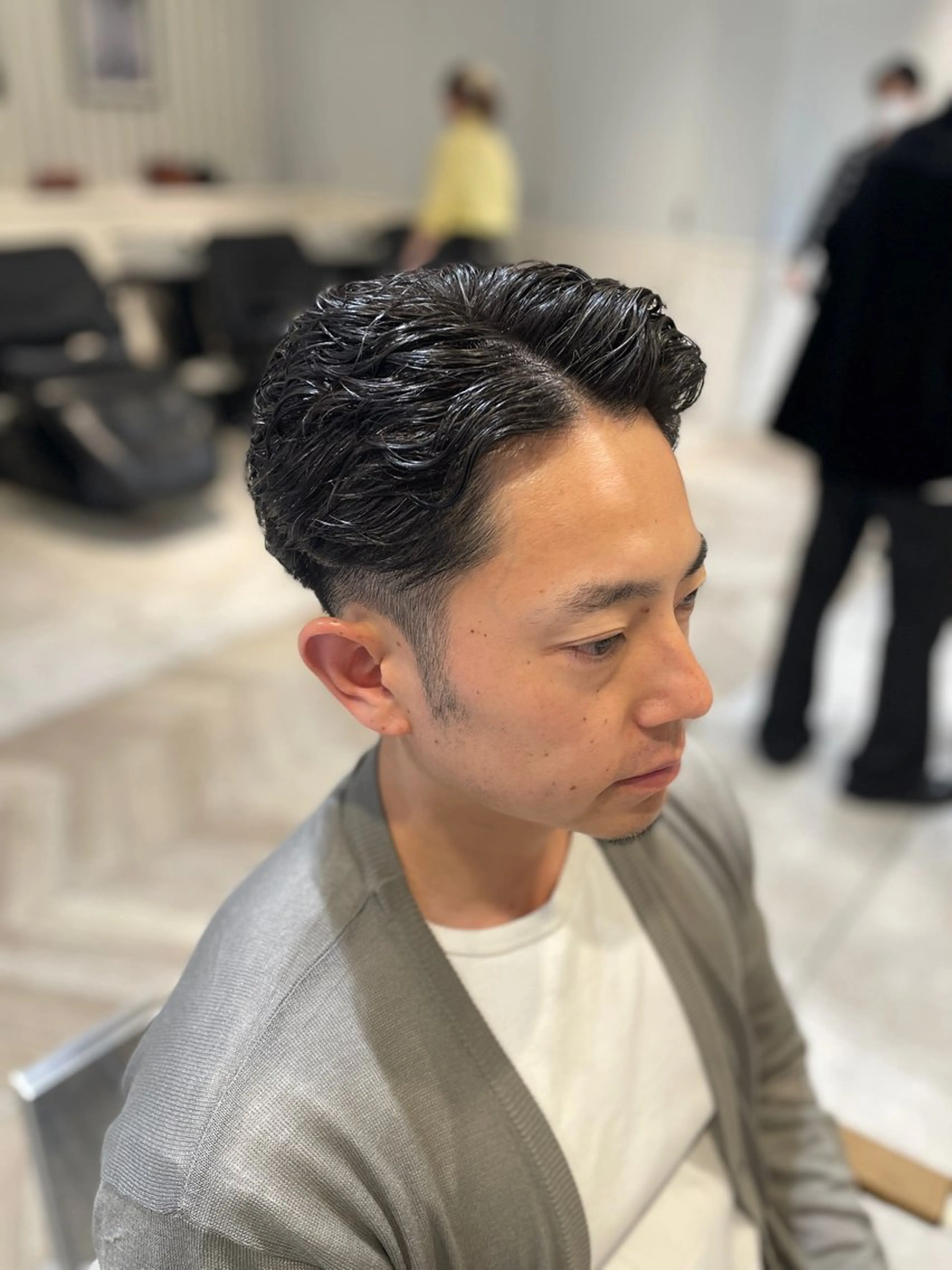 ショート パーマ メンズ カット パーマ メンズパーマ/カット / 古川　諒のヘアスタイル