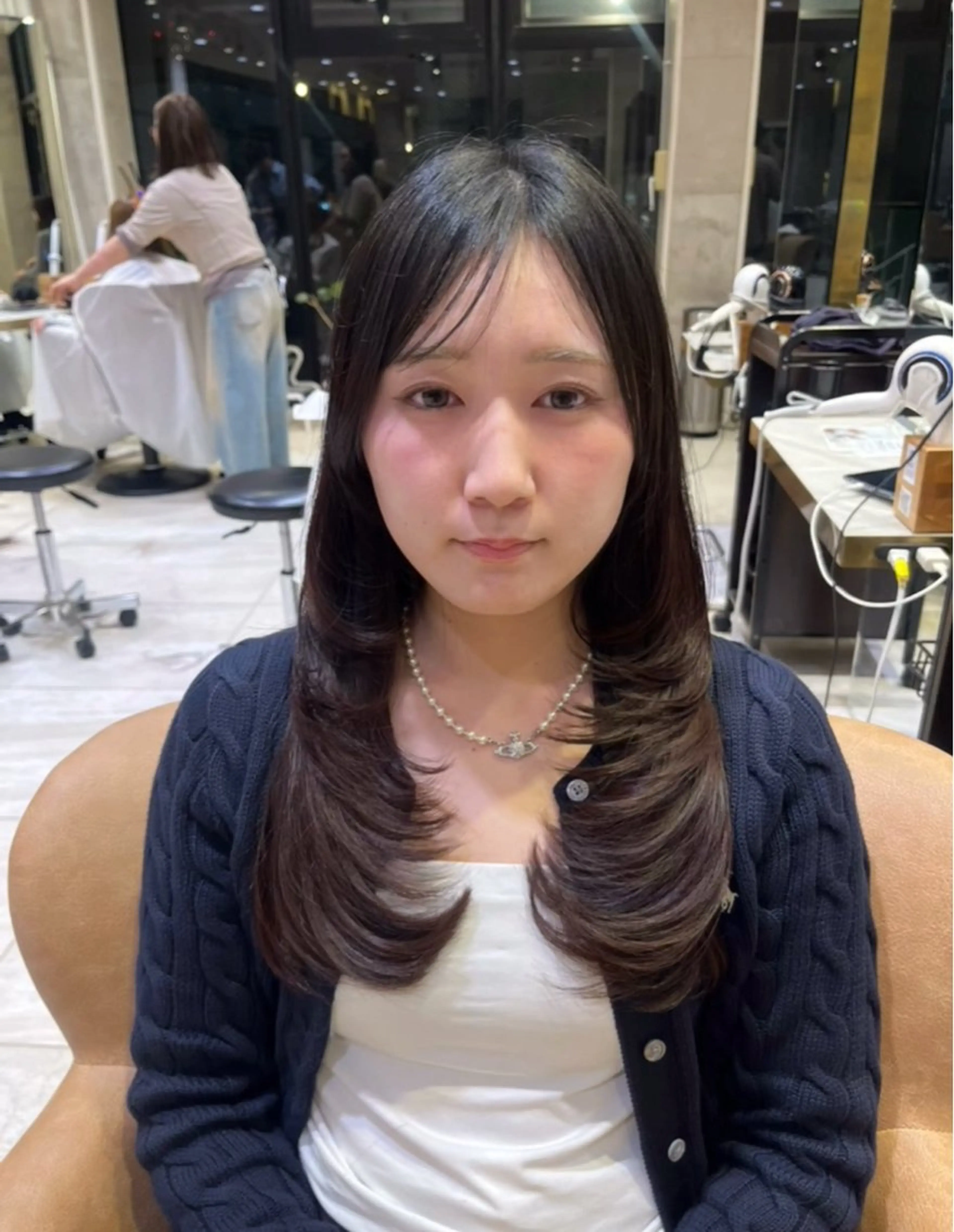 セミロング 🍯レイヤー/ボブ 🍯髪質改善️ みゆのヘアスタイル