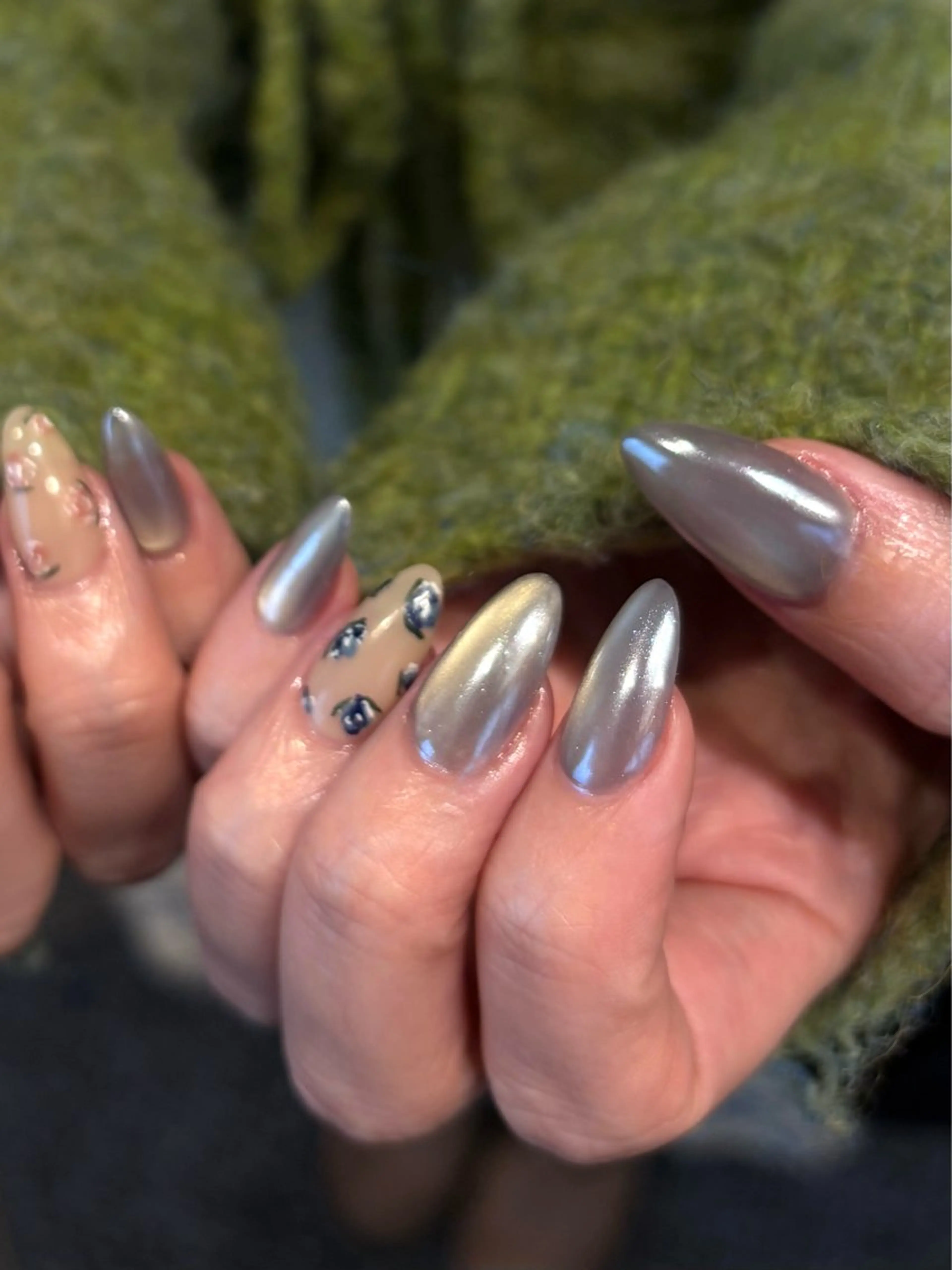 ロング nail atelier MijU所属・nana ｜MijU 高崎のネイルデザイン