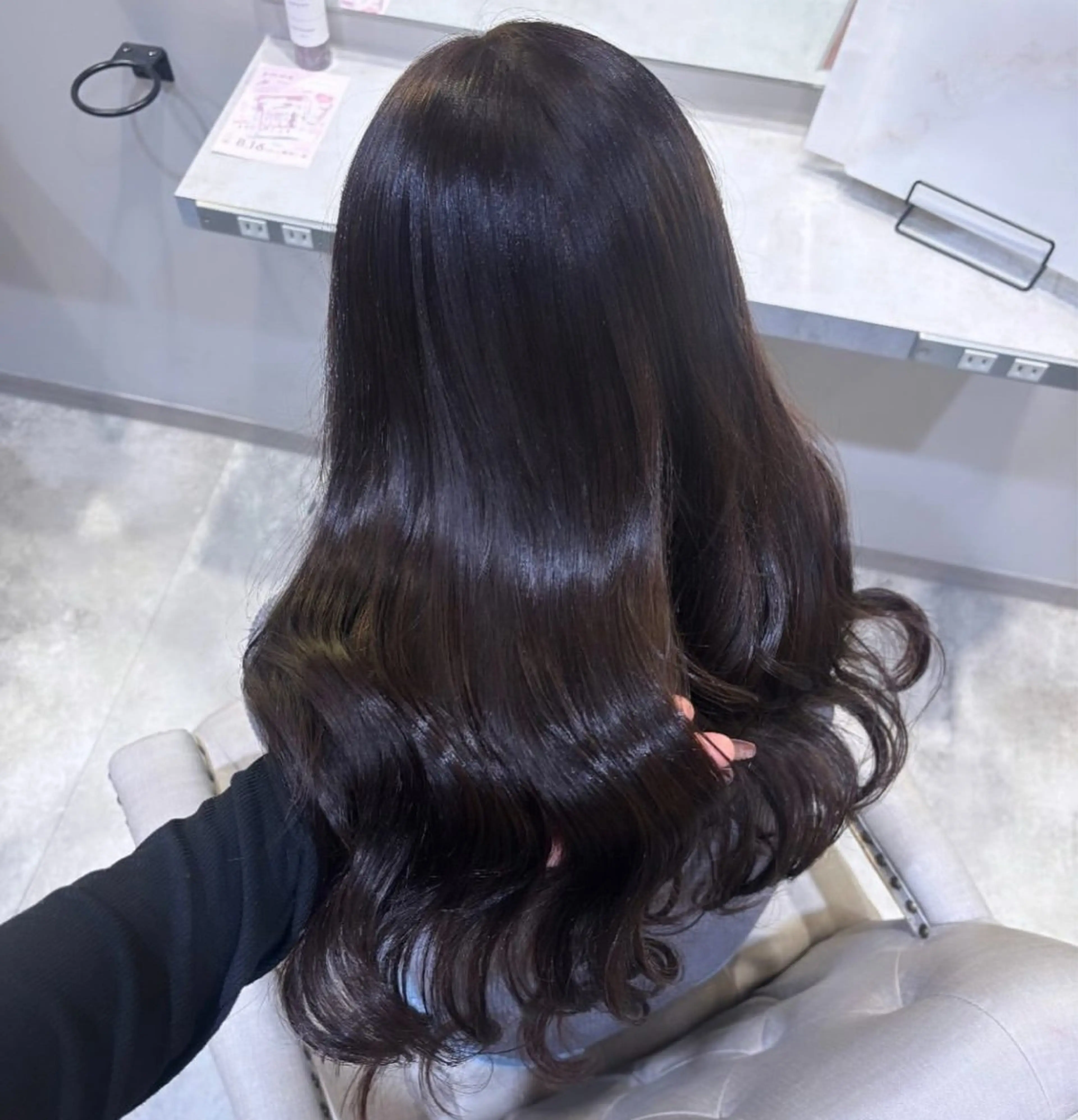 ロング カラー 🤍ふんわりアイドル カラー🎀Rio🪽のヘアスタイル