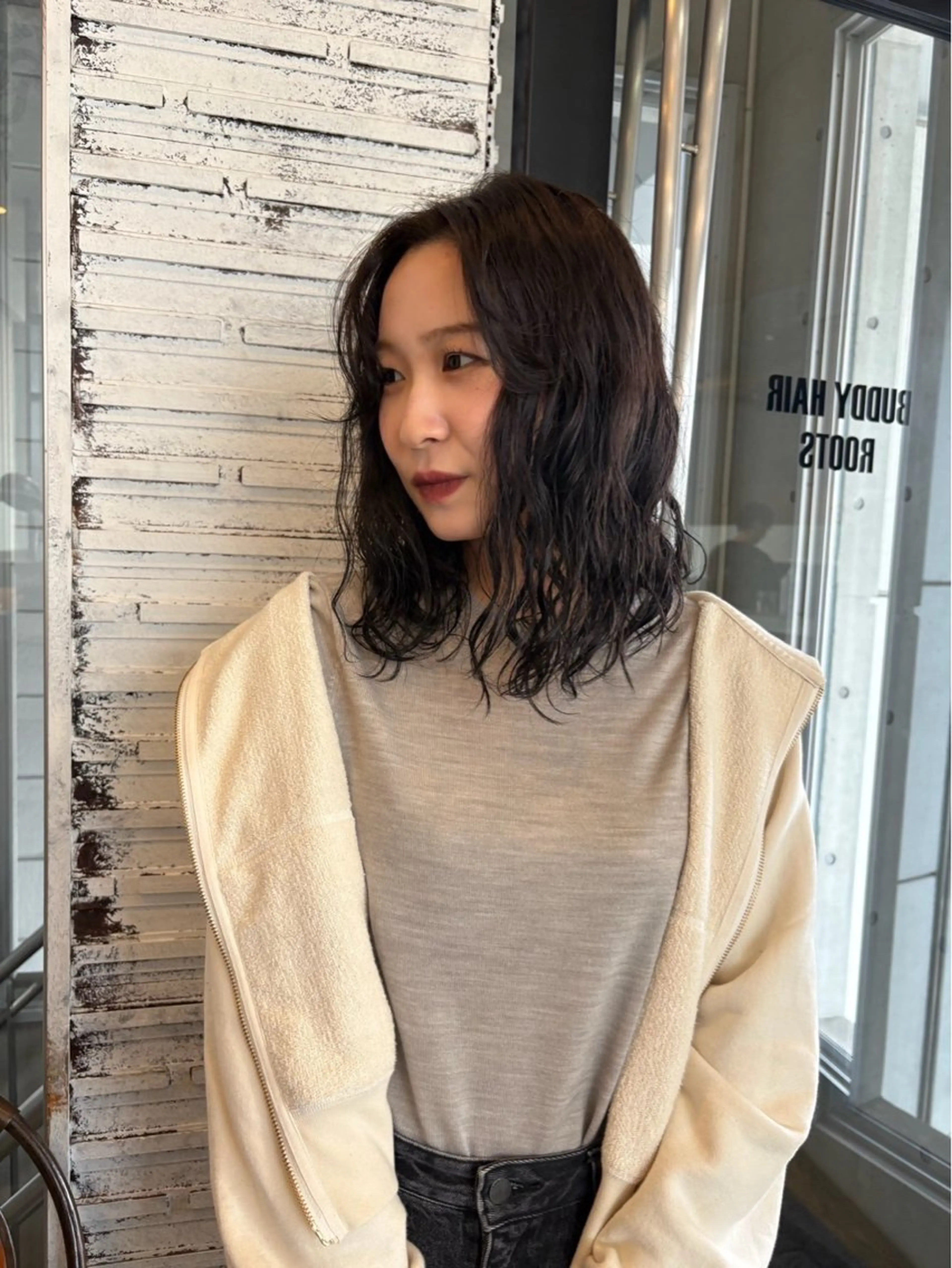 セミロング カラー パーマ ヘアカラー 名古屋カラー/ ななほ🌷⋆⭒˚のヘアスタイル