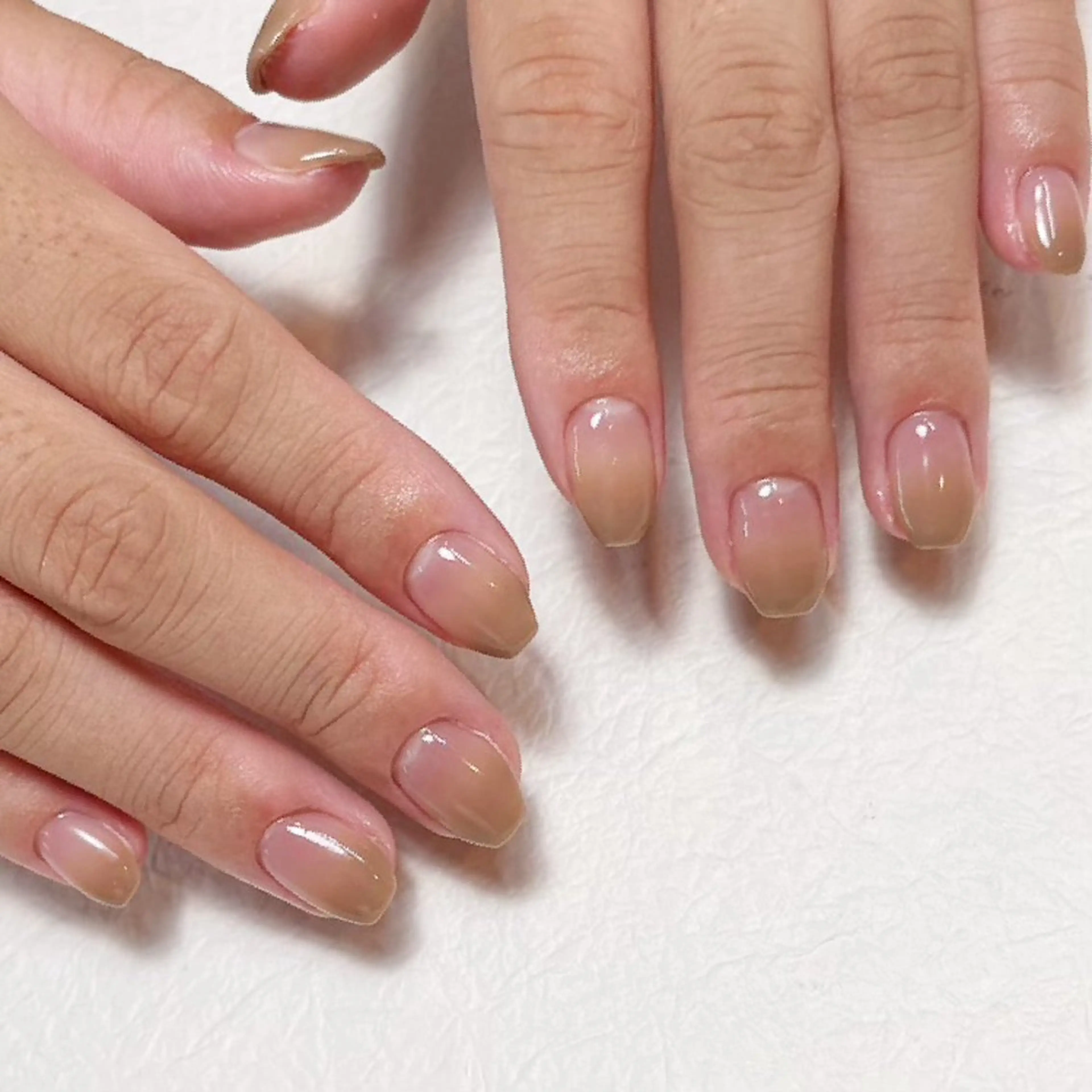 ネイル アートネイル フットネイル ジェルネイル グラデーション キラキラネイル Y nail なんば堀江店のネイルデザイン