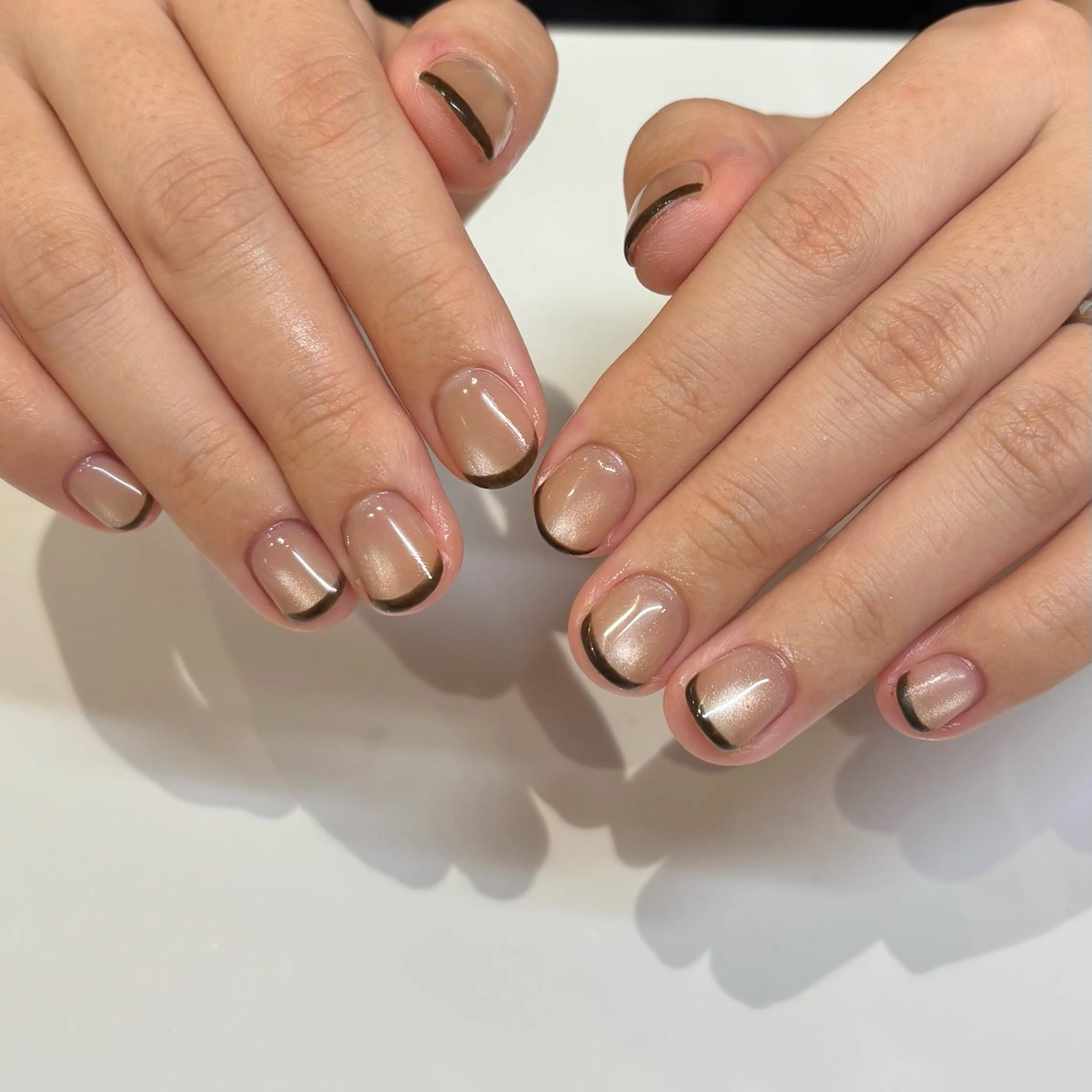 ネイル フレンチネイル モデル様募集中♡ Kokomi🍮のネイルデザイン