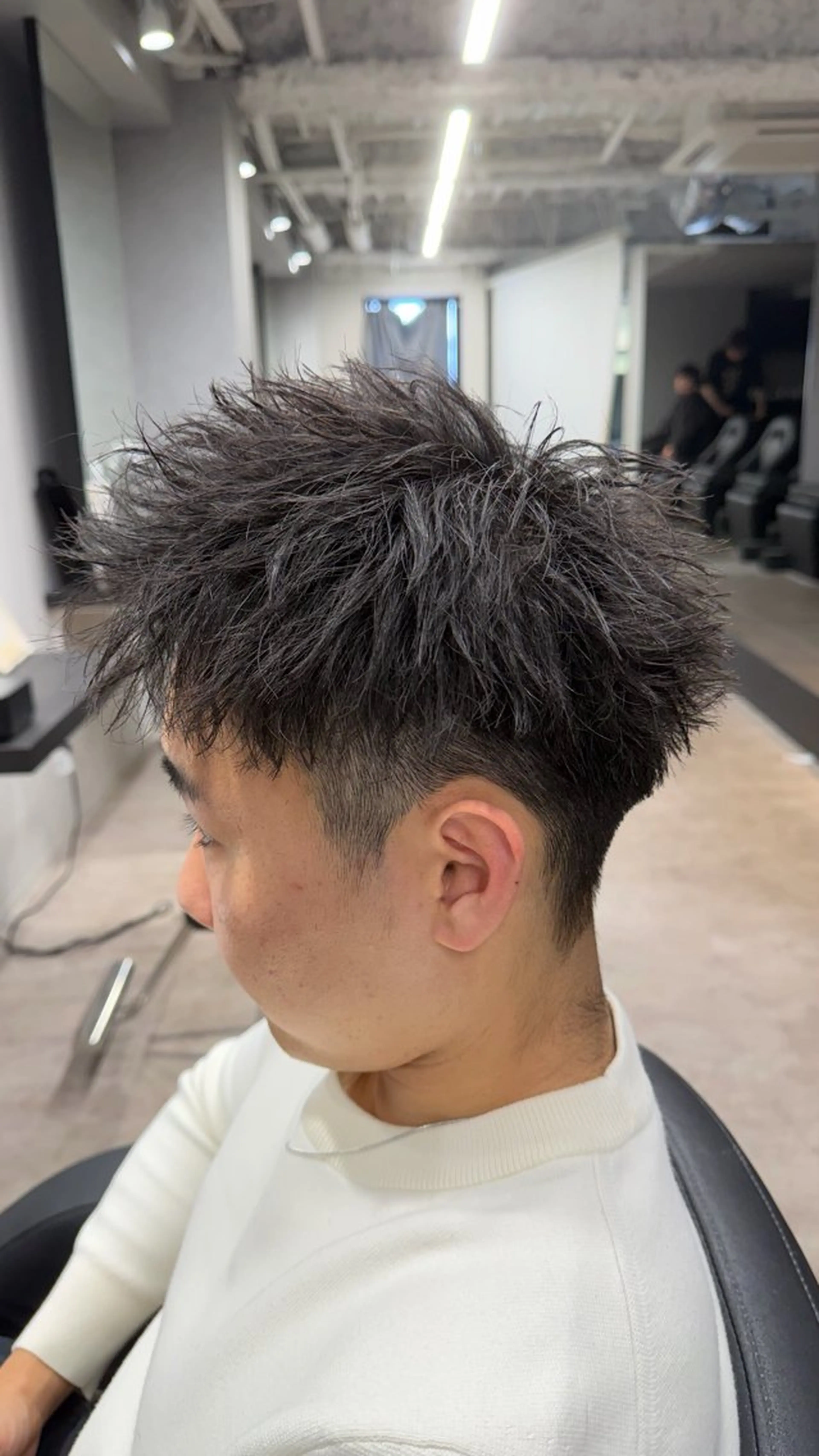 ショート カット メンズ特化／短髪 石飛皓平のヘアスタイル